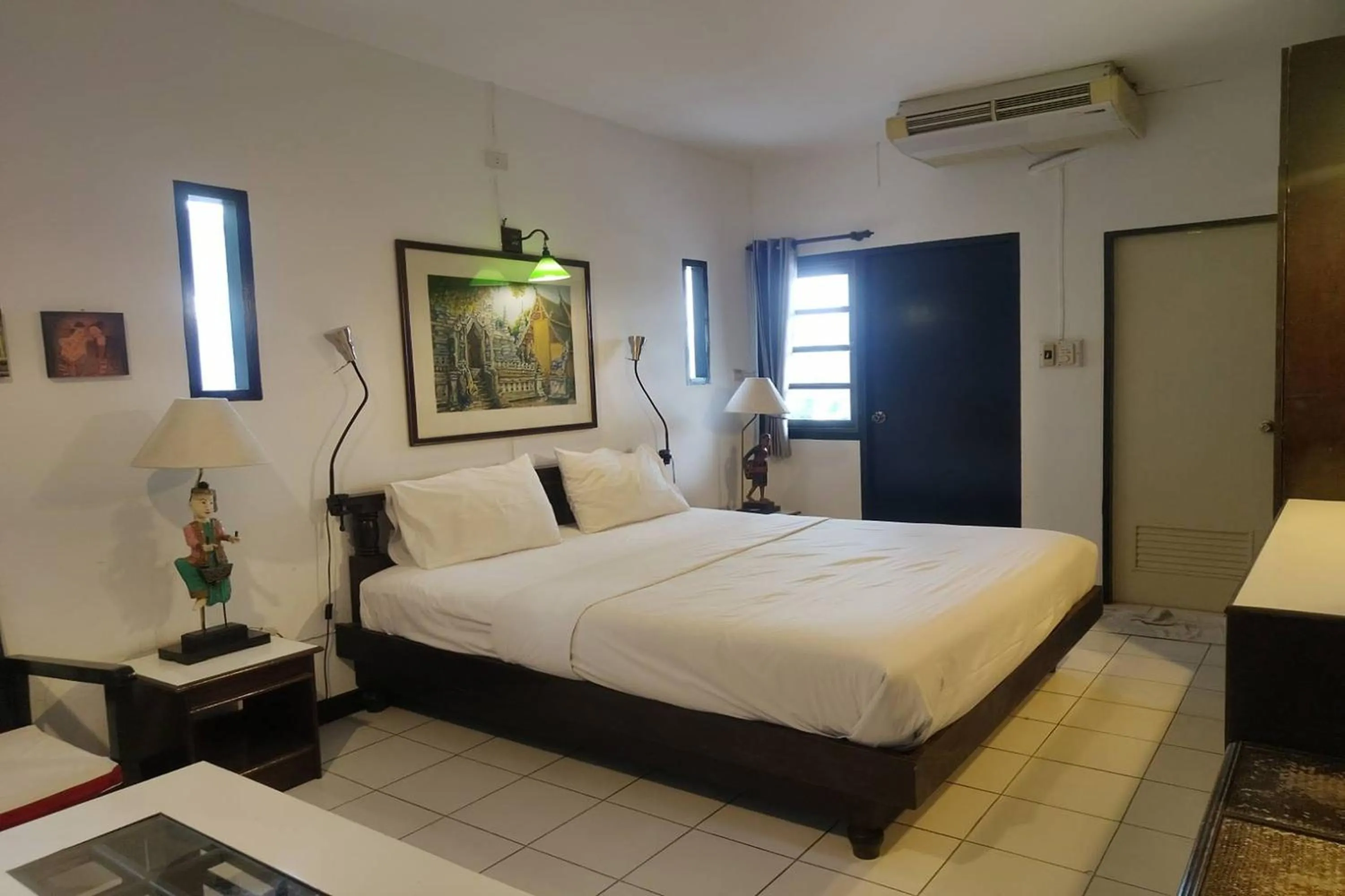 Bed in Baan Orawee Boutique Hotel