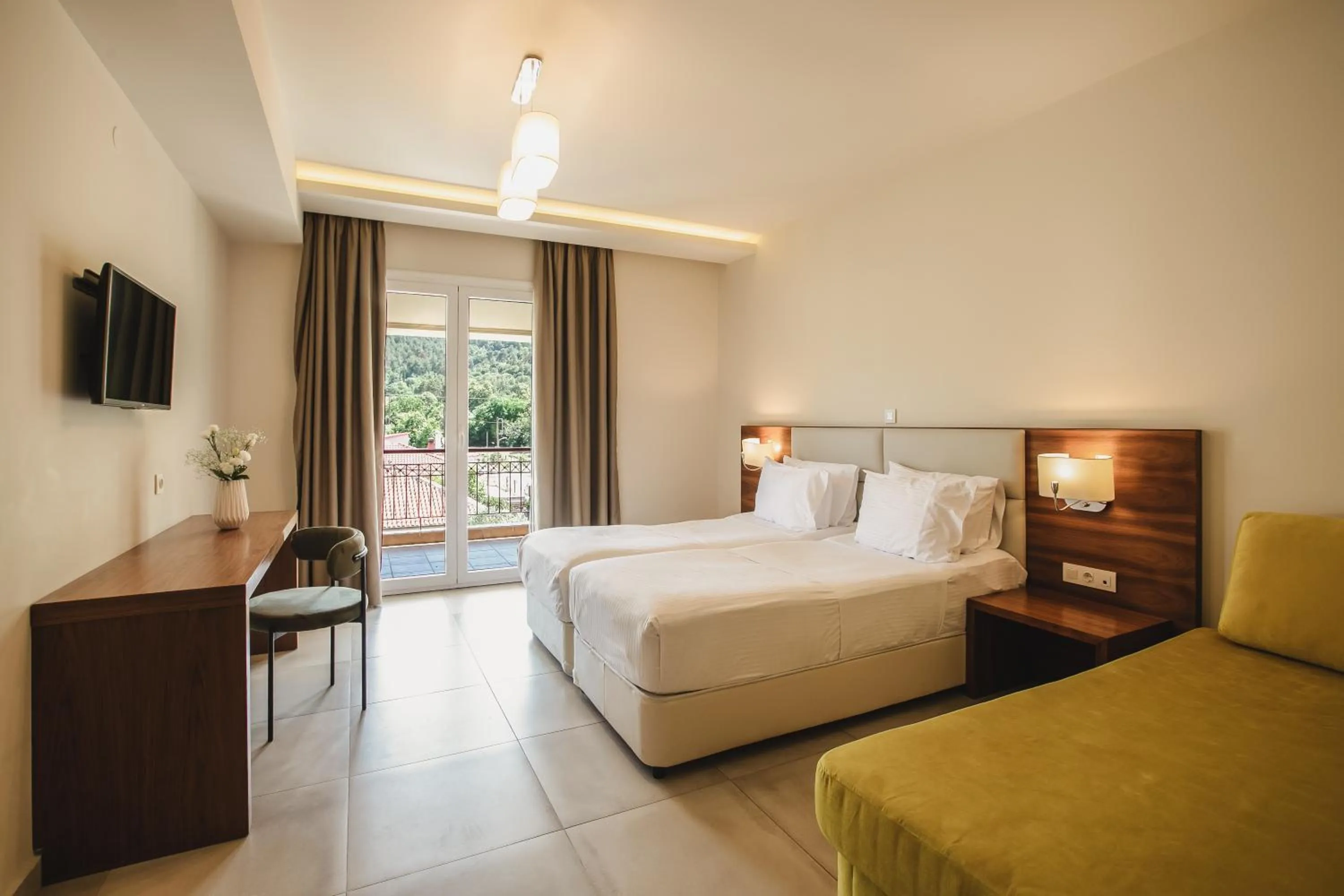 Bed in Electra Hotel