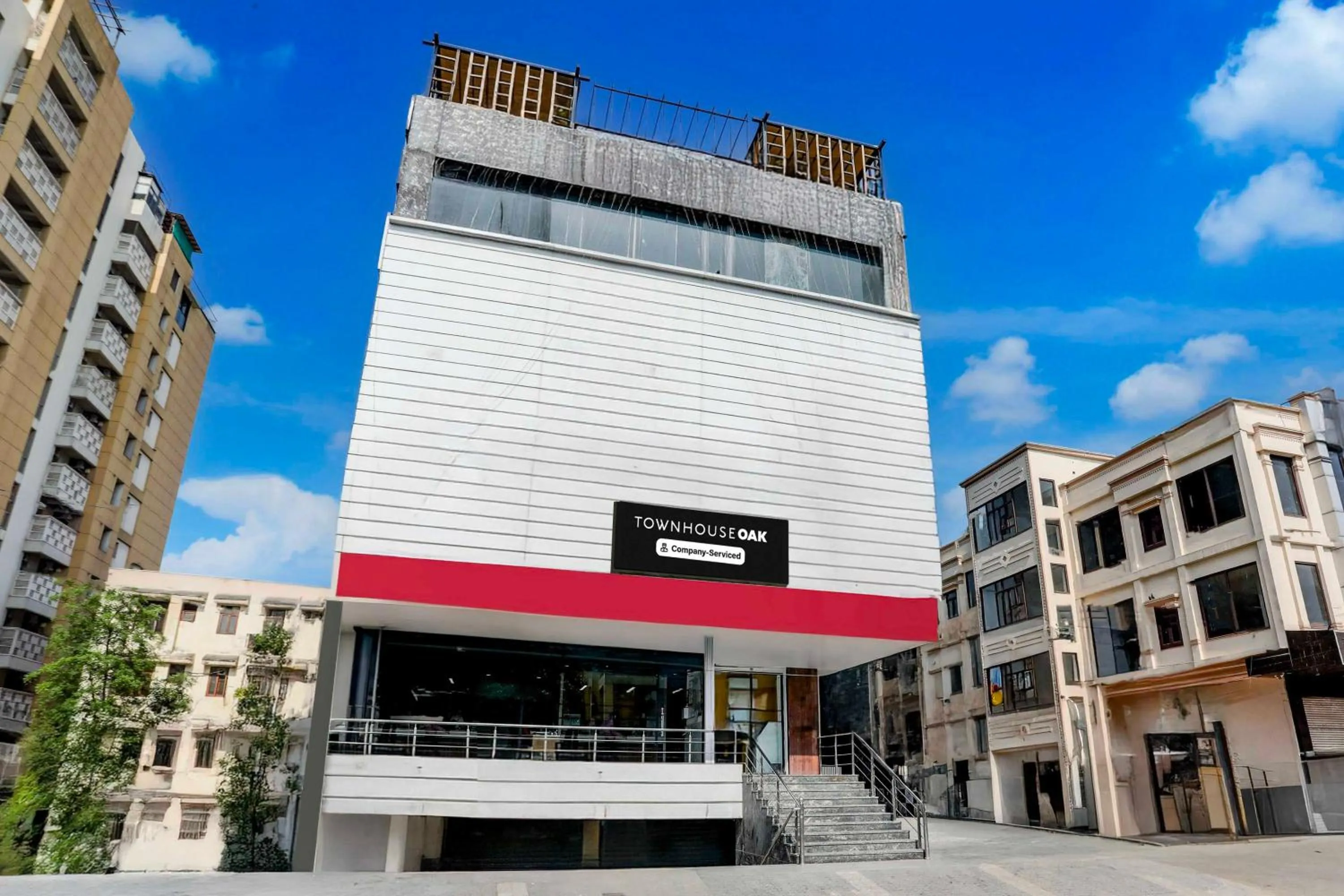 Facade/entrance in Townhouse Oak Vaishali Nagar Jaipur