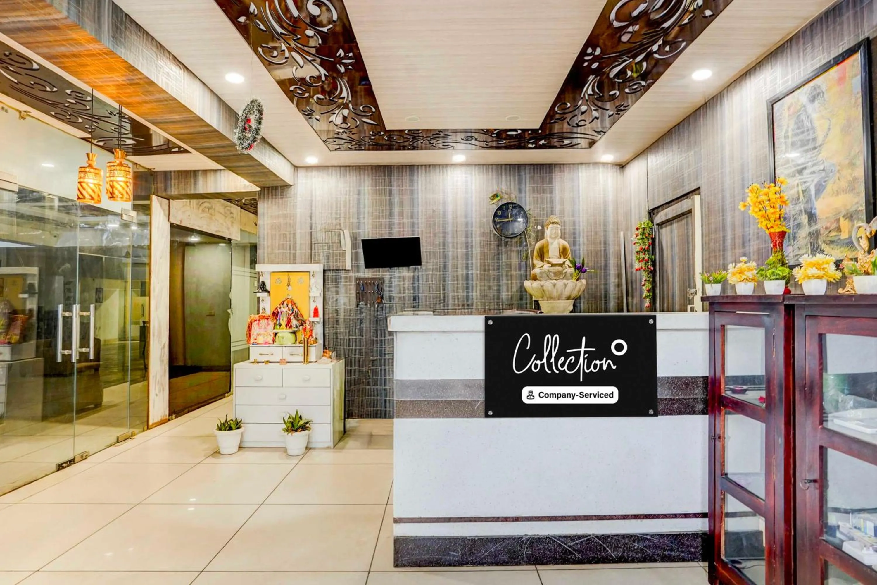 Lobby or reception in Townhouse Oak Sector 47 Near Medanta