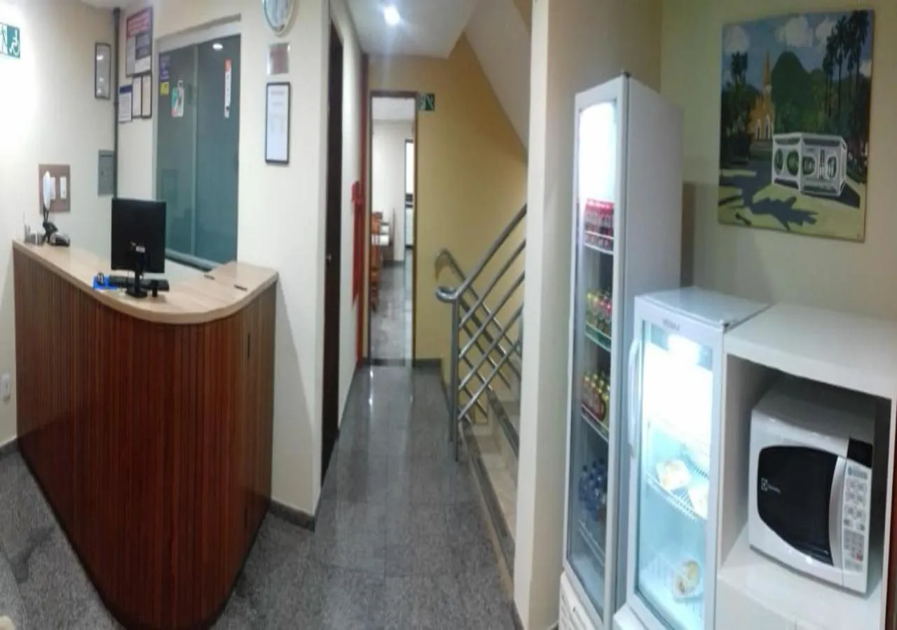 Lobby or reception in QualyLeste Hotel