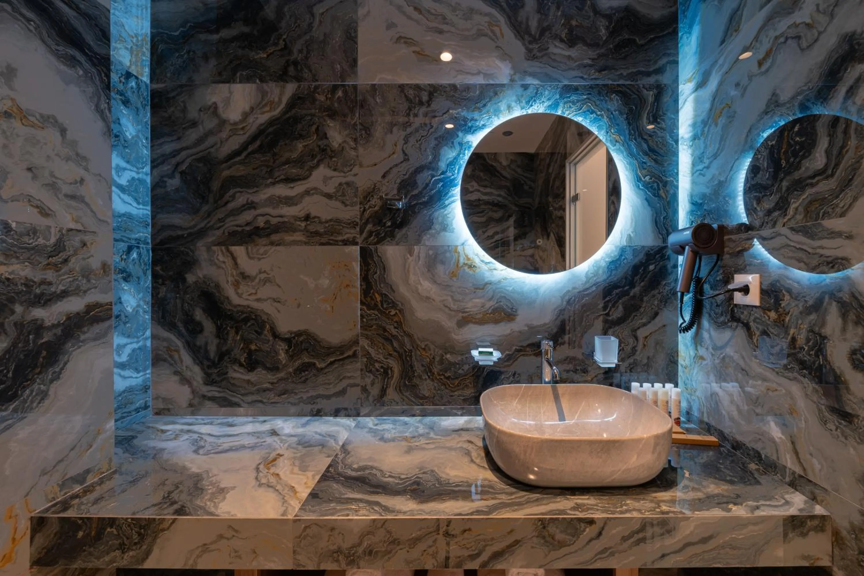 Bathroom in Philia Center Suites