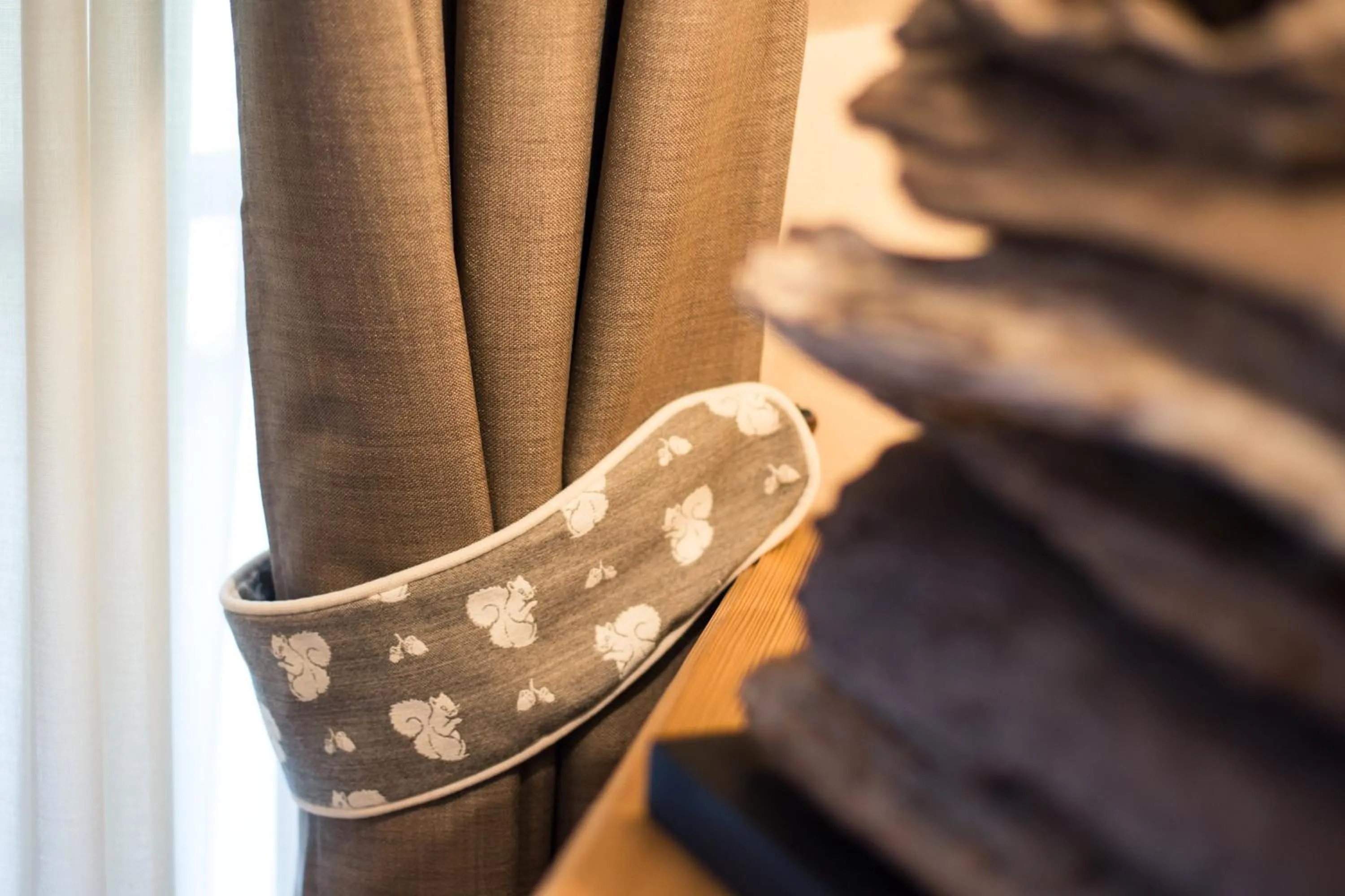 Decorative detail in Hotel Les Montagnards