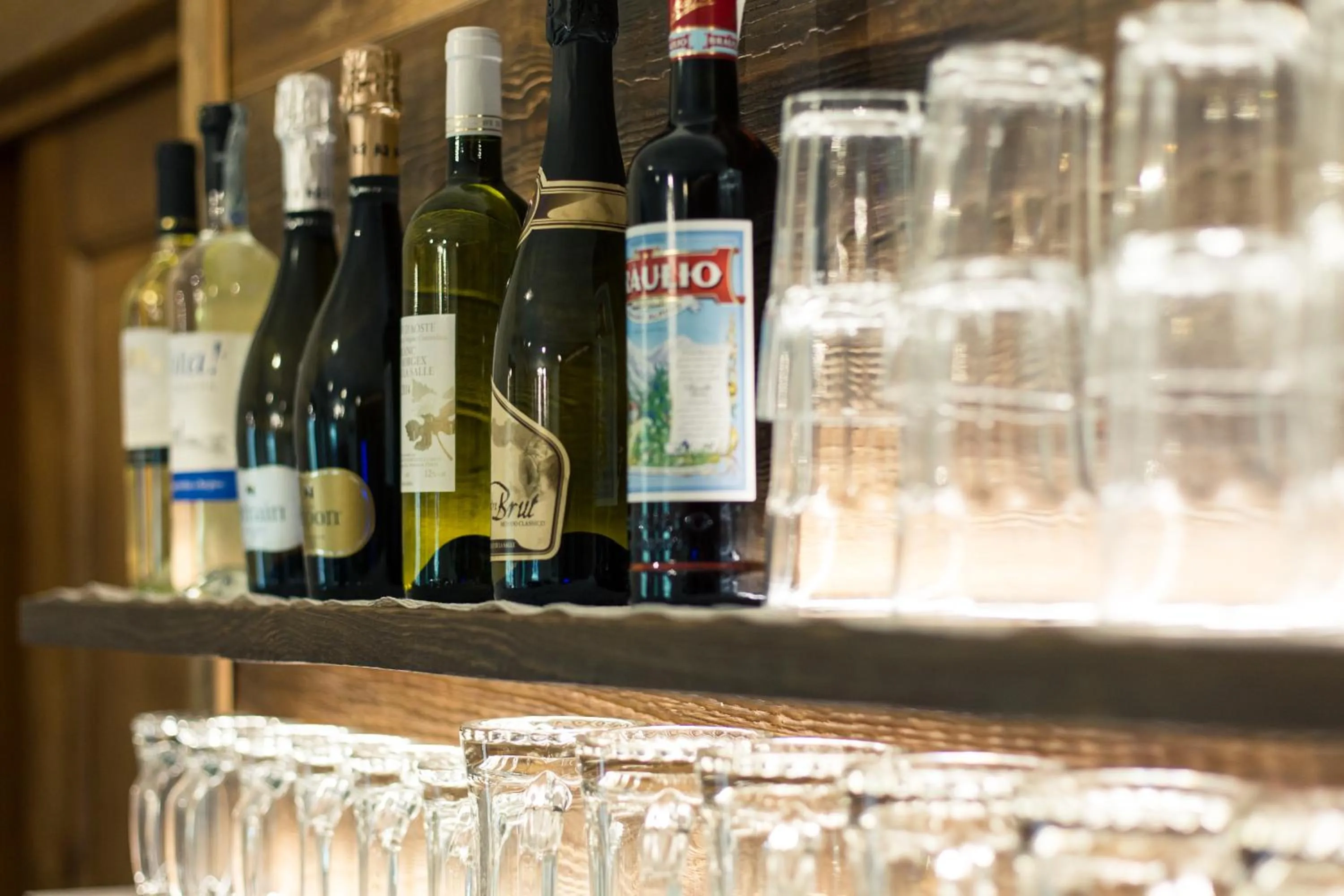 Decorative detail in Hotel Les Montagnards