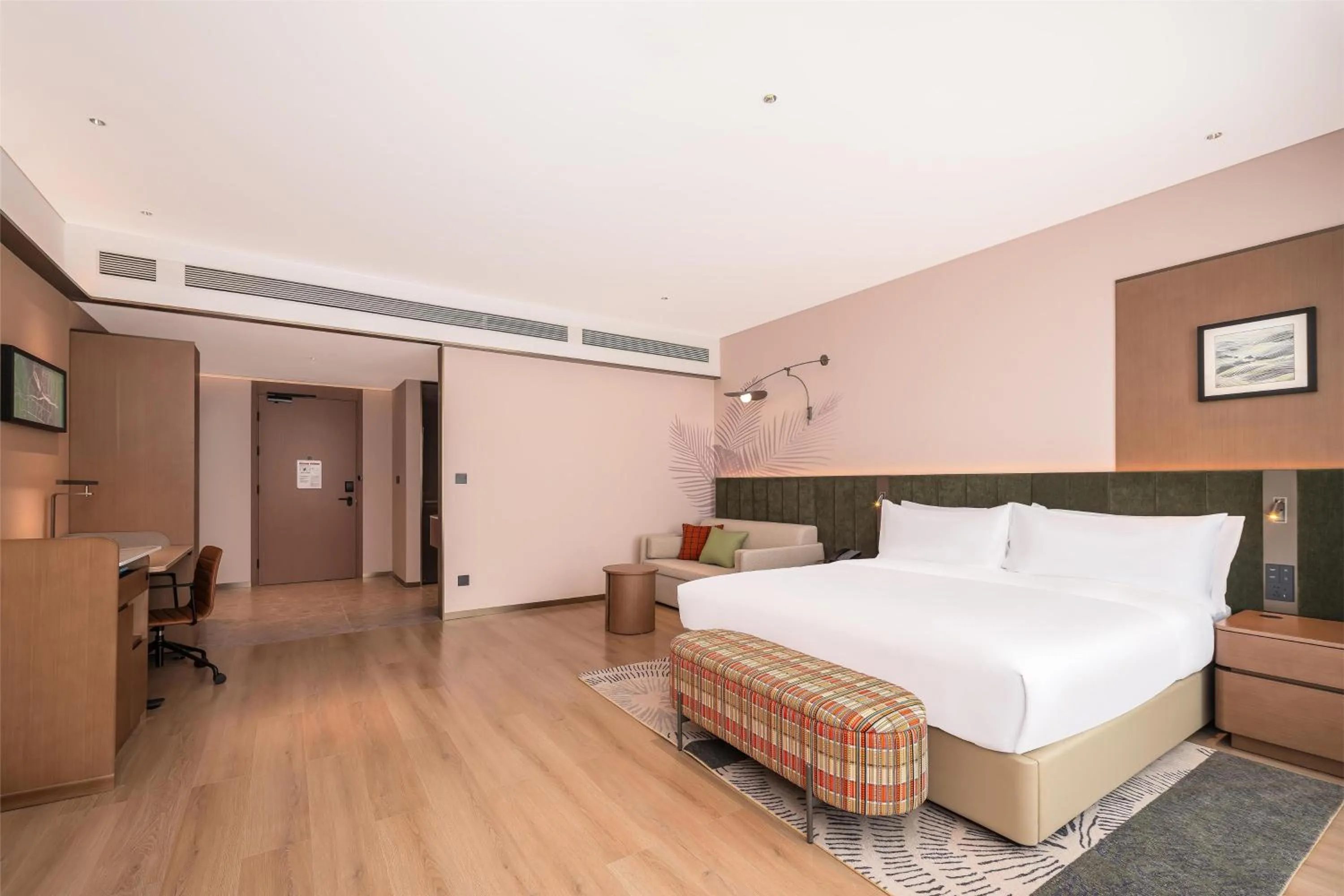 Bed in Hilton Garden Inn Xinyang East Railway Station