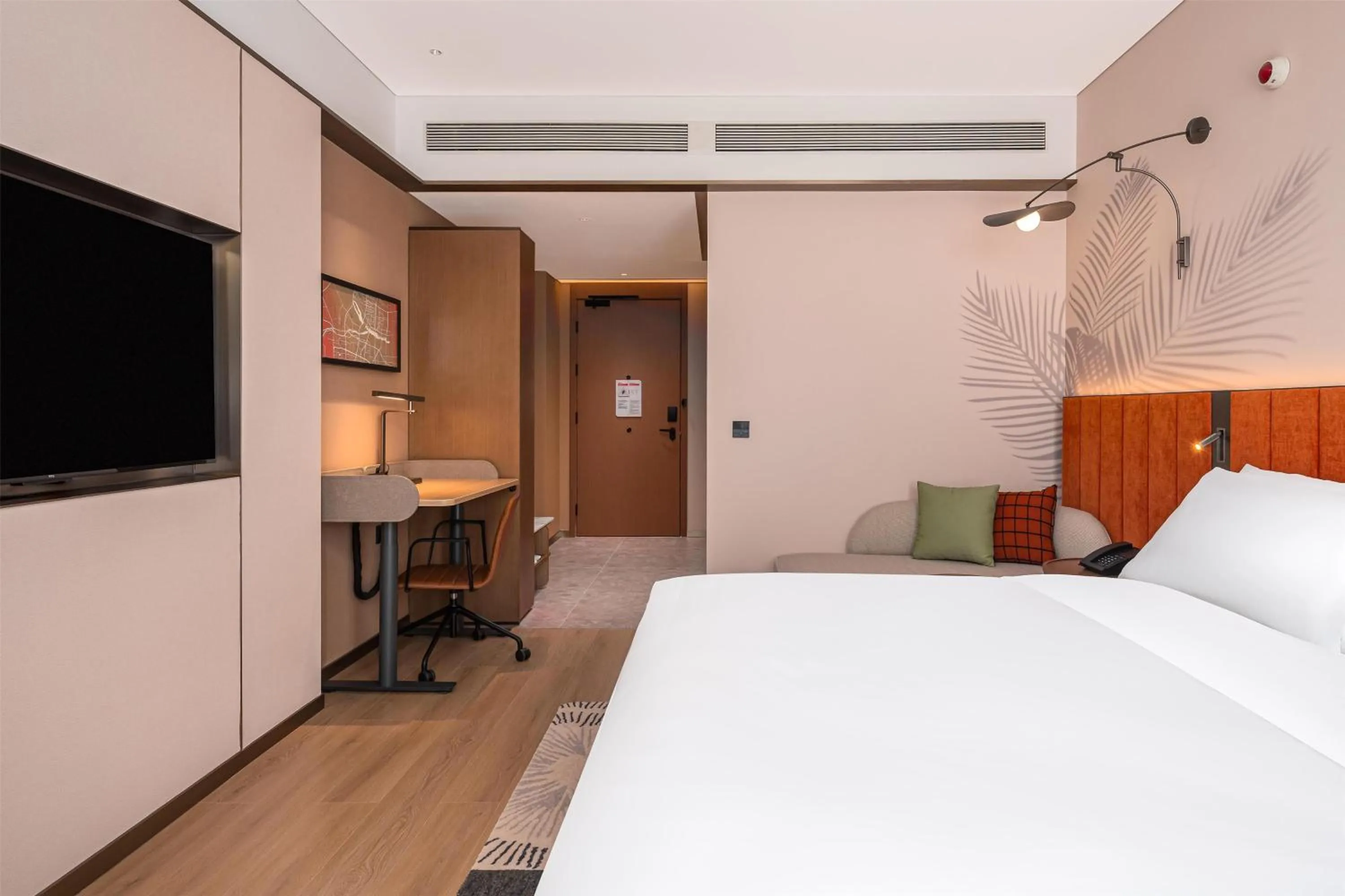 Bed in Hilton Garden Inn Xinyang East Railway Station