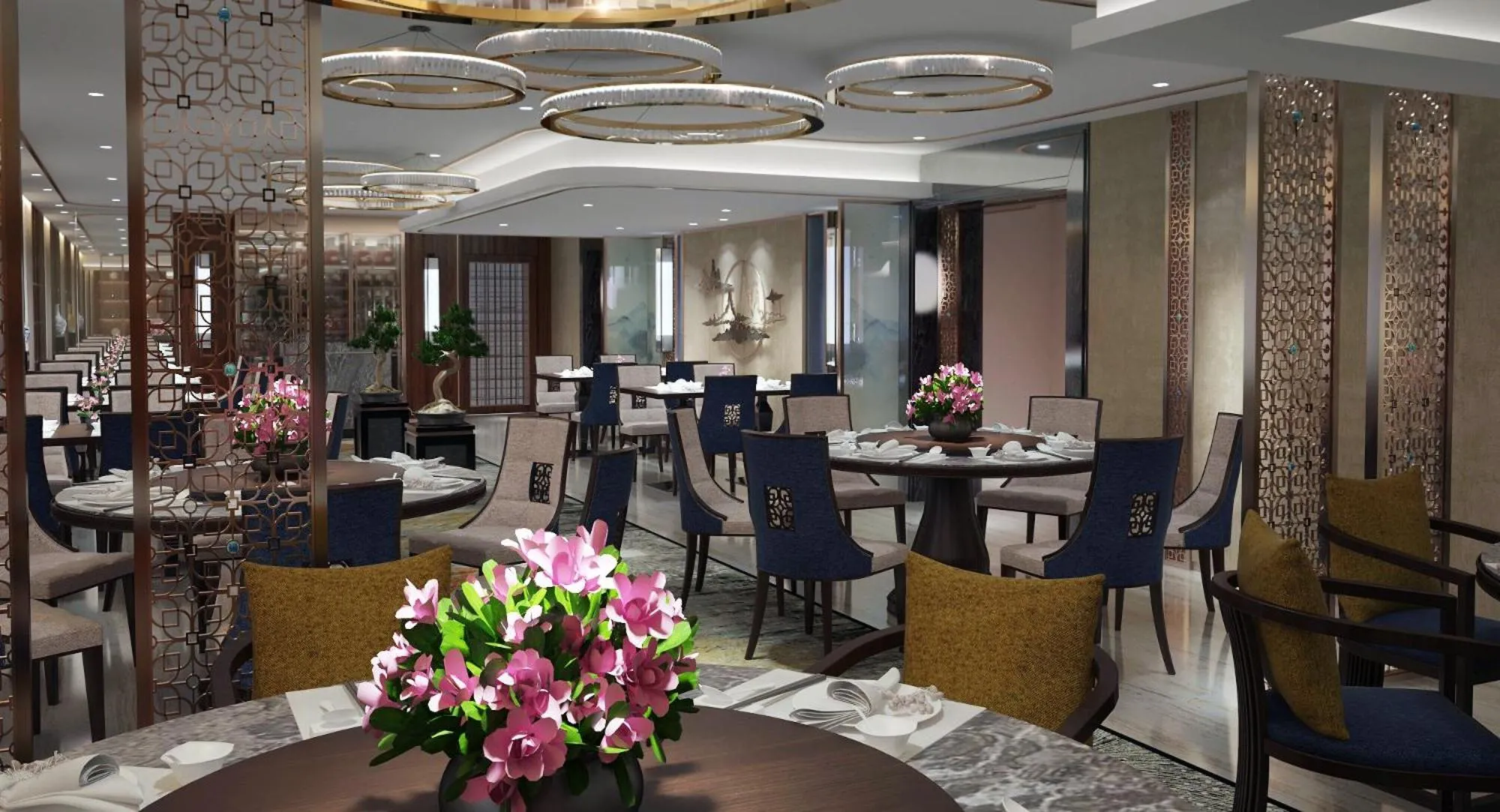 Restaurant/places to eat in Flower Hotel Ulaanbaatar