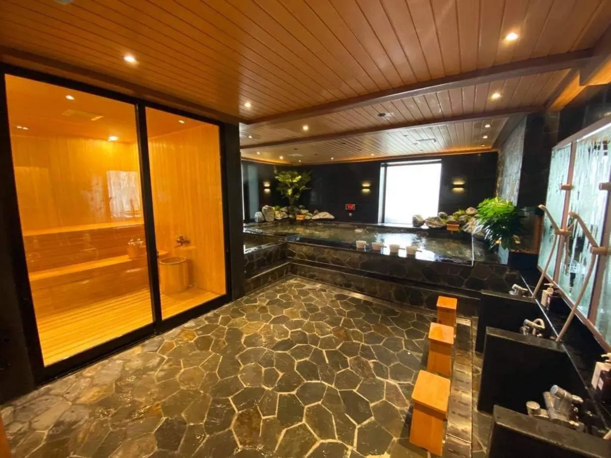 Hot Spring Bath in Flower Hotel Ulaanbaatar