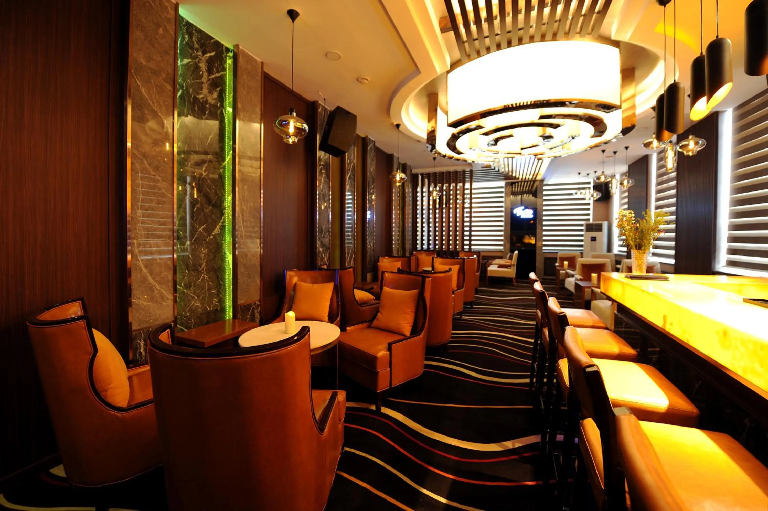 Seating area in Flower Hotel Ulaanbaatar