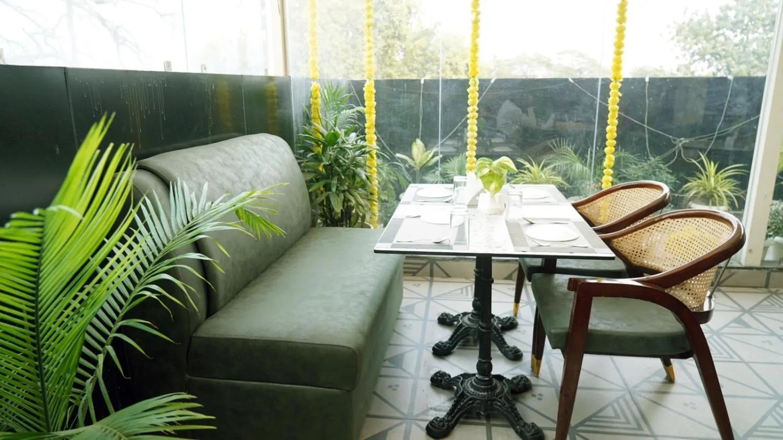 Seating area in Hotel Anant Inn