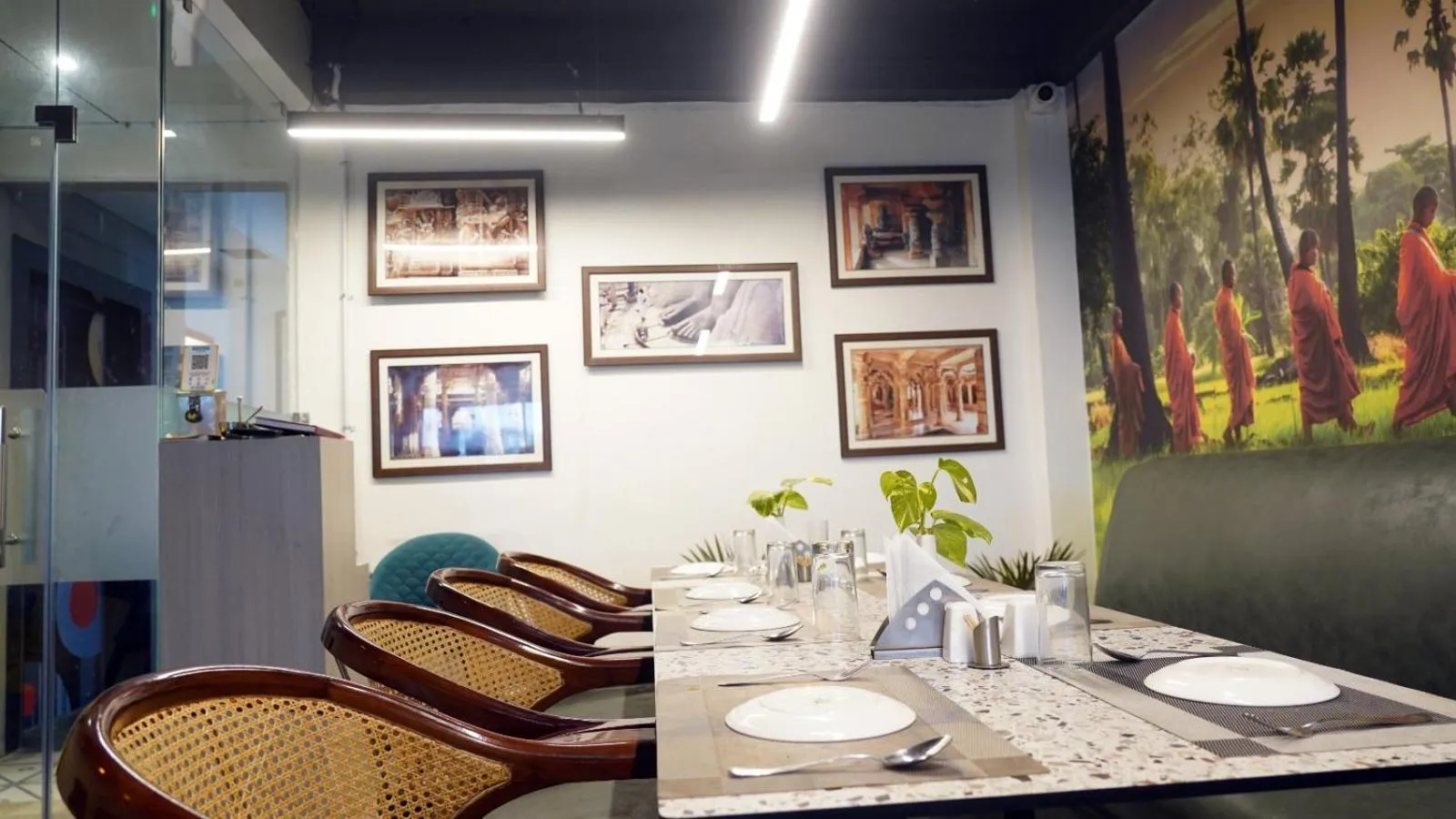 Seating area in Hotel Anant Inn