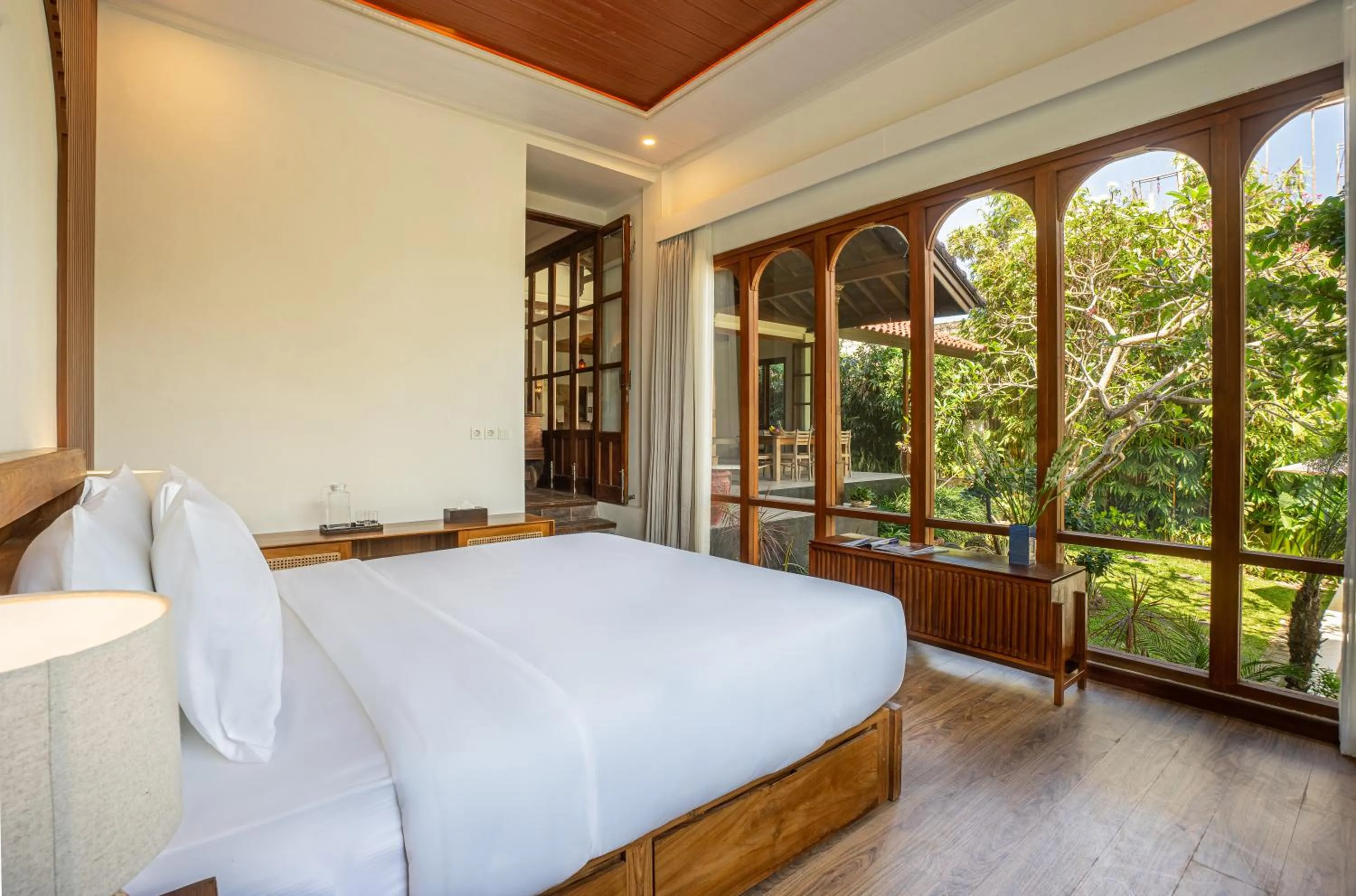 Bed in Villa Tropical Svasti by Nakula