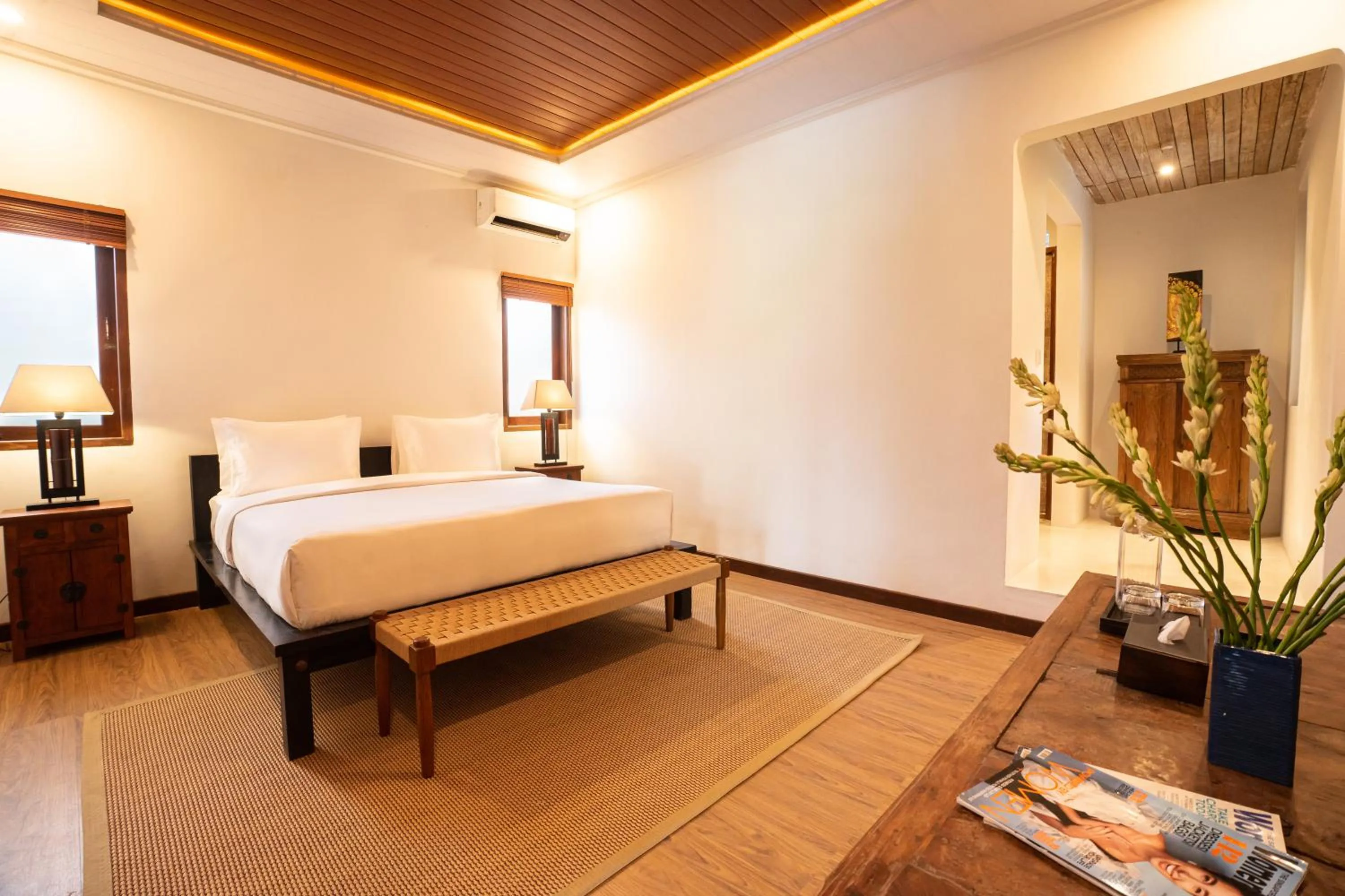 Bed in Villa Tropical Svasti by Nakula