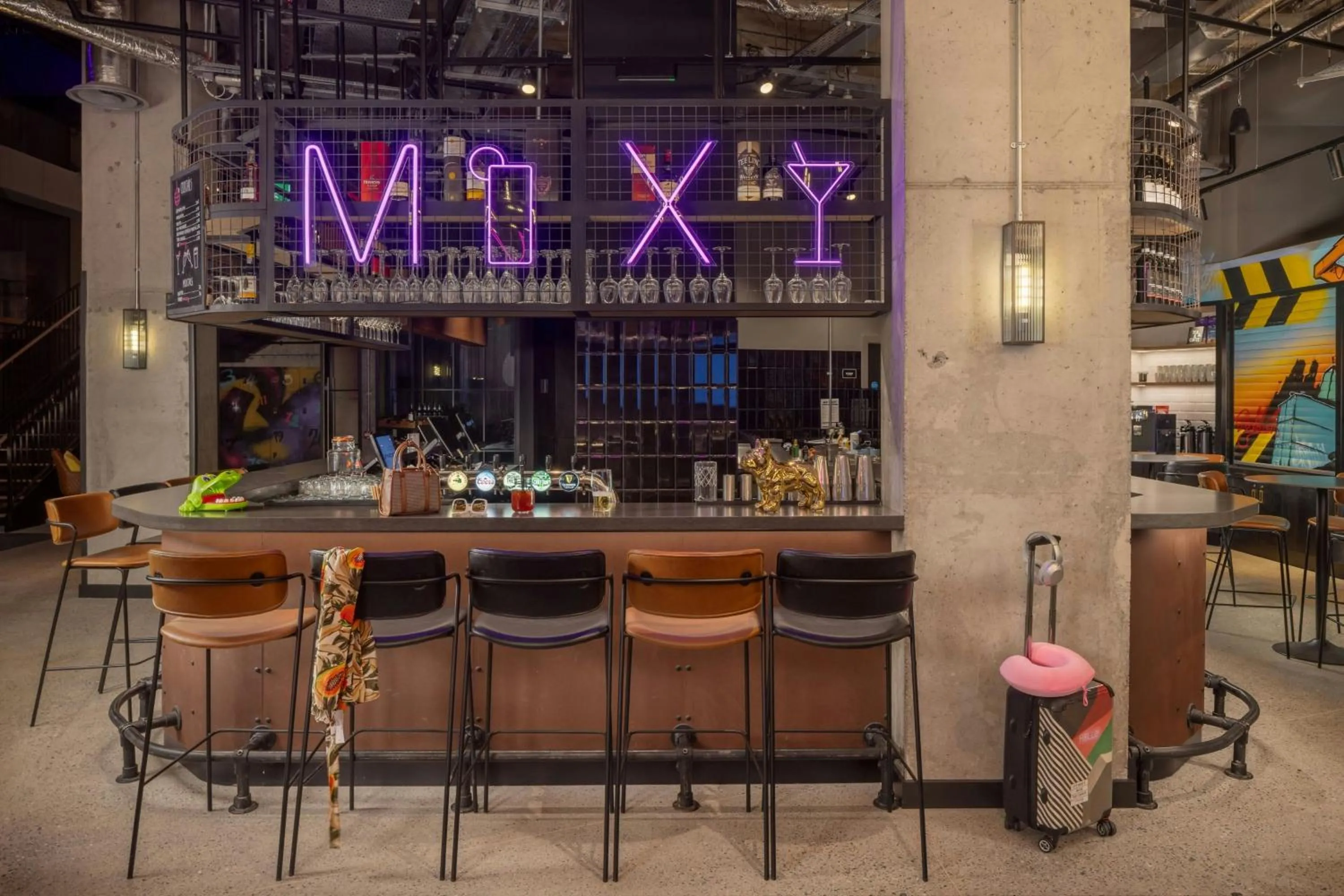 View (from property/room) in Moxy Dublin Docklands