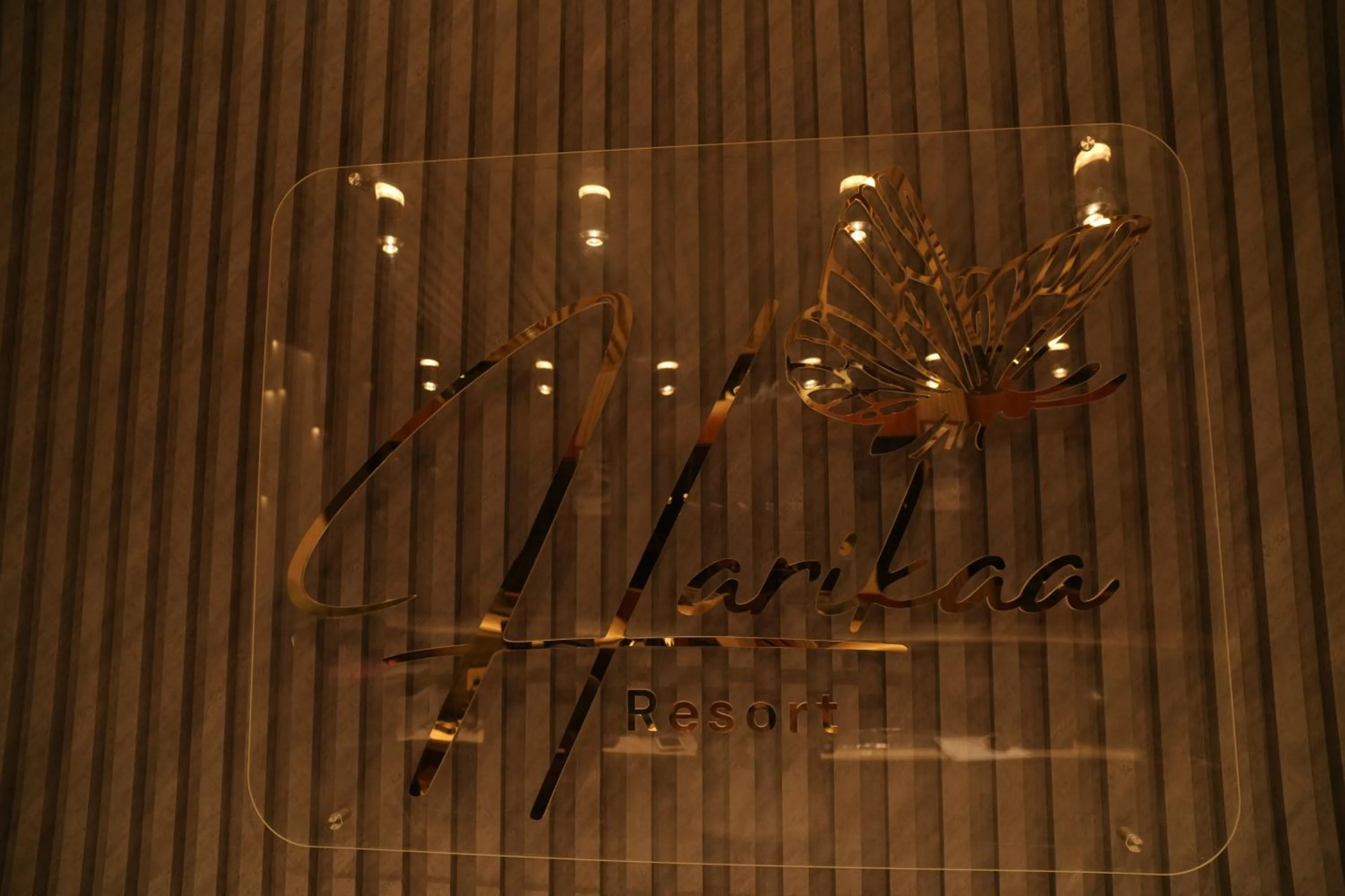 Logo/Certificate/Sign in Harikaa Resort