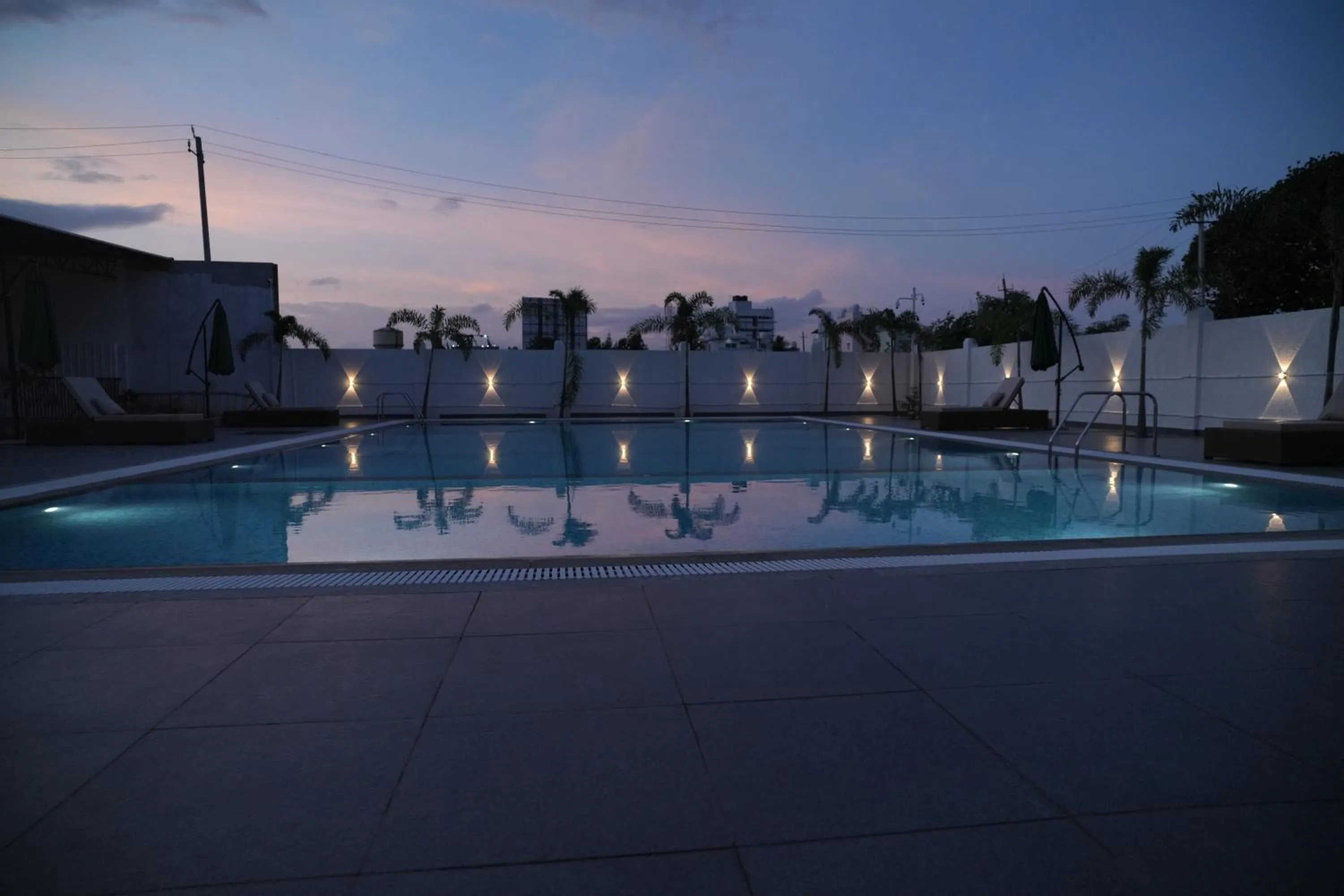 Swimming pool in Harikaa Resort