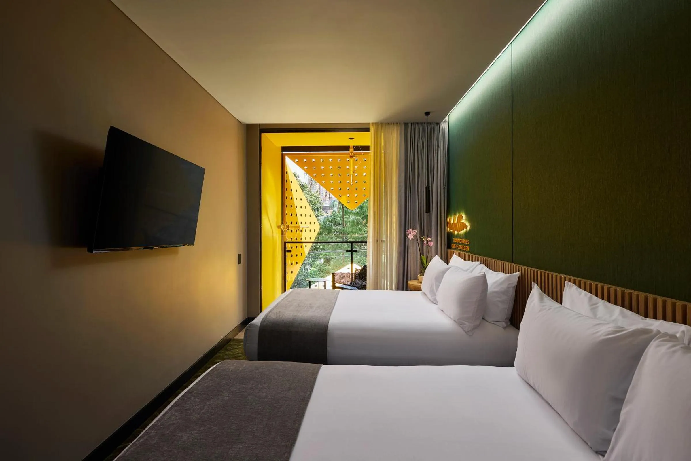 Bedroom, Bed in Calle Flora Hotel by Jalo