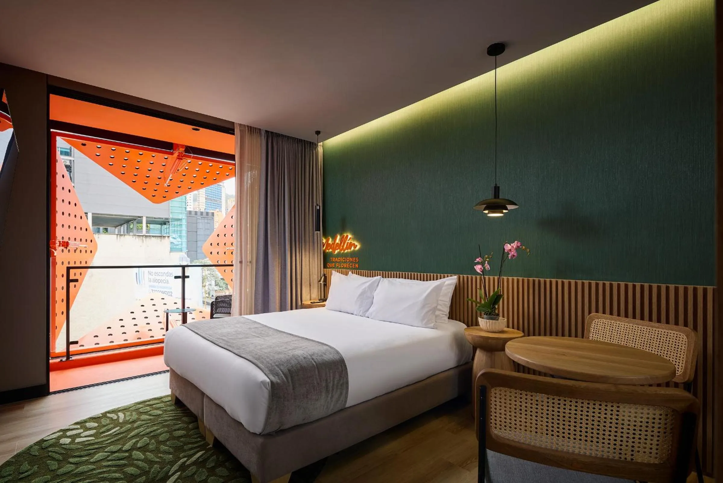 Bedroom, Bed in Calle Flora Hotel by Jalo
