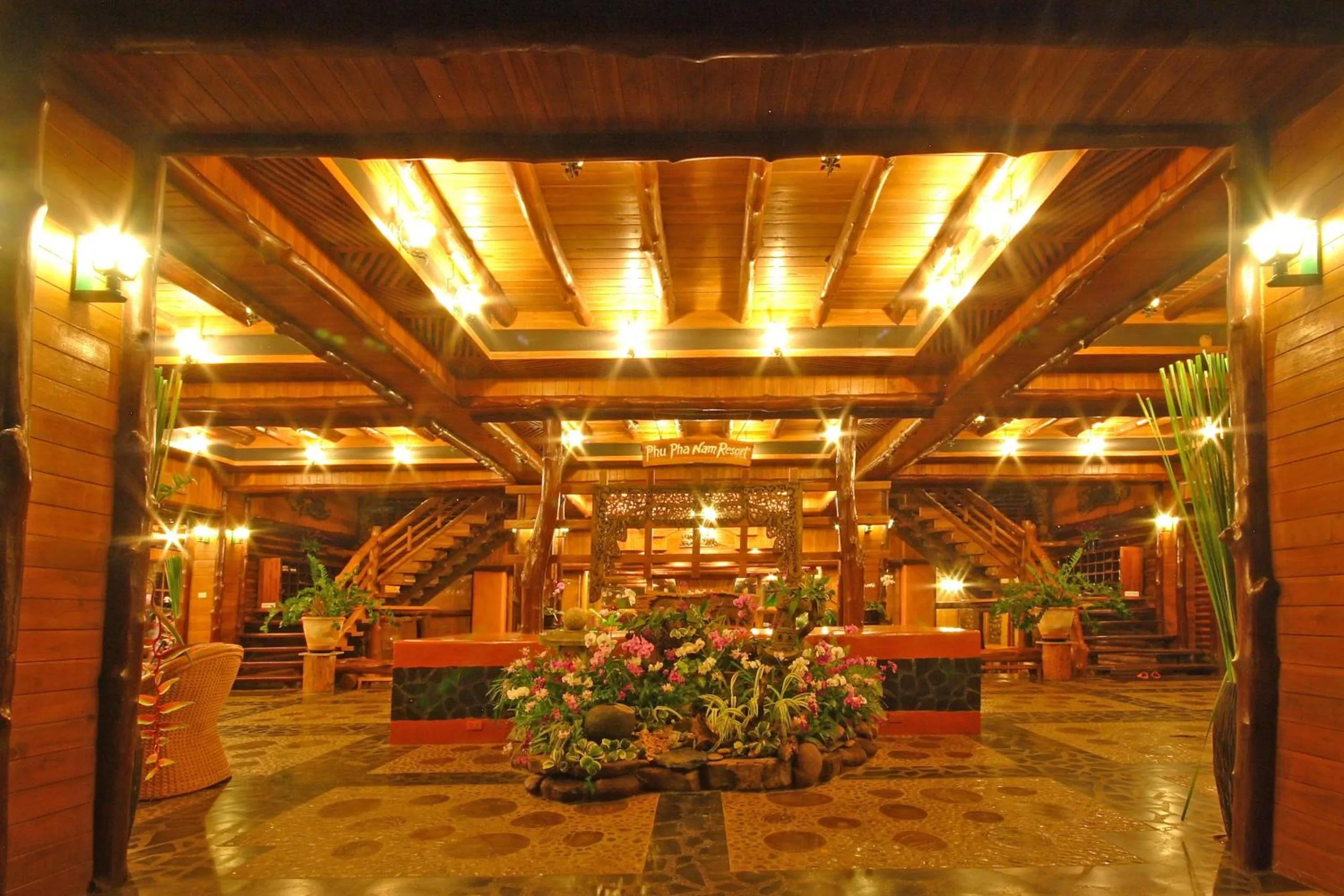 Decorative detail in Phu Pha Nam Resort