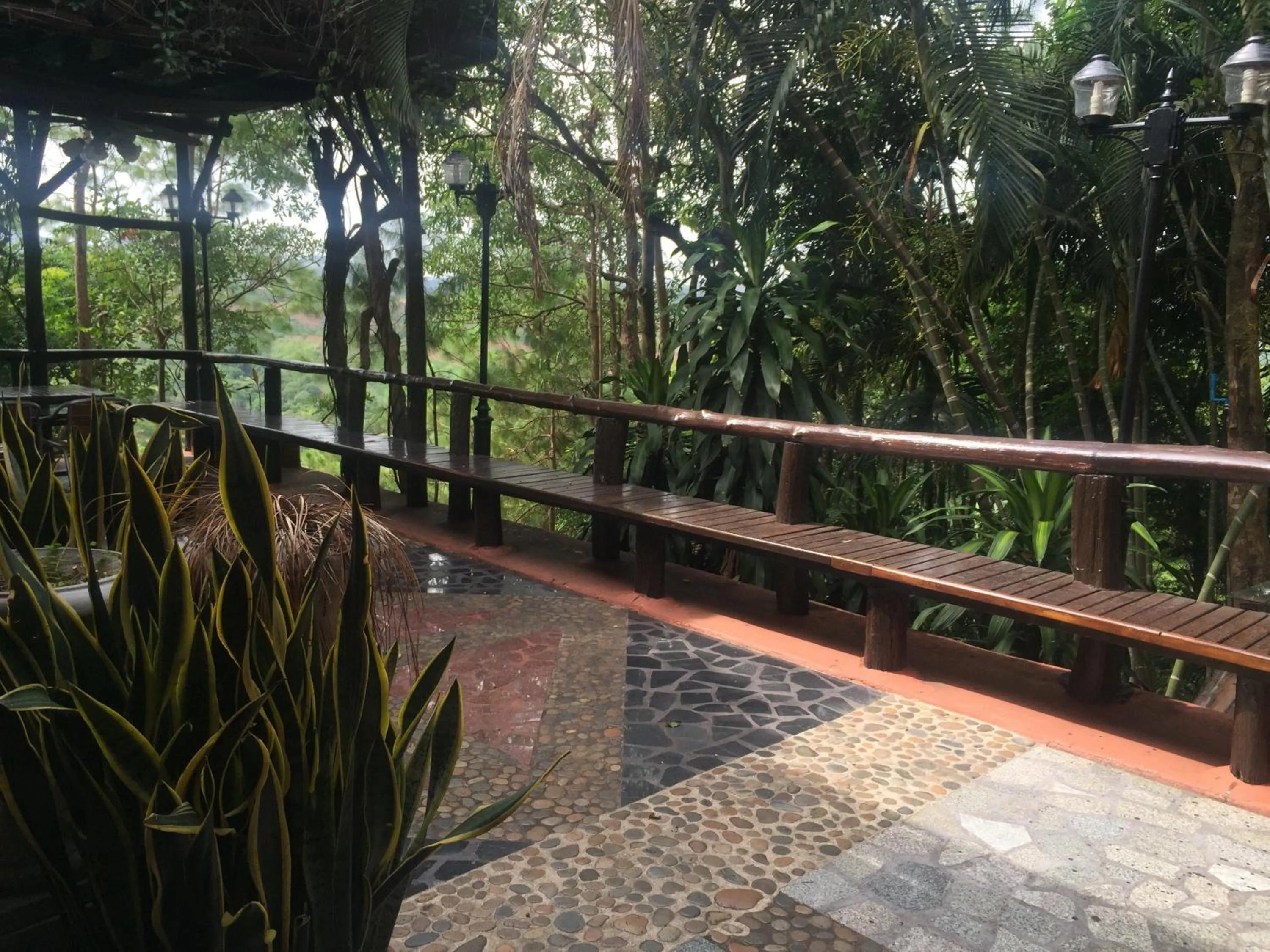 Patio in Phu Pha Nam Resort