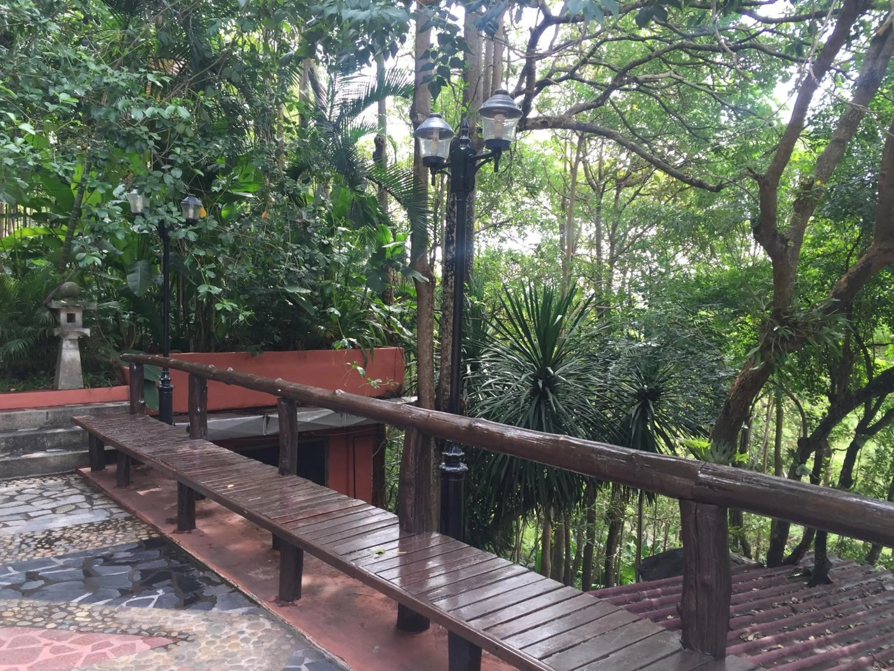 Patio in Phu Pha Nam Resort