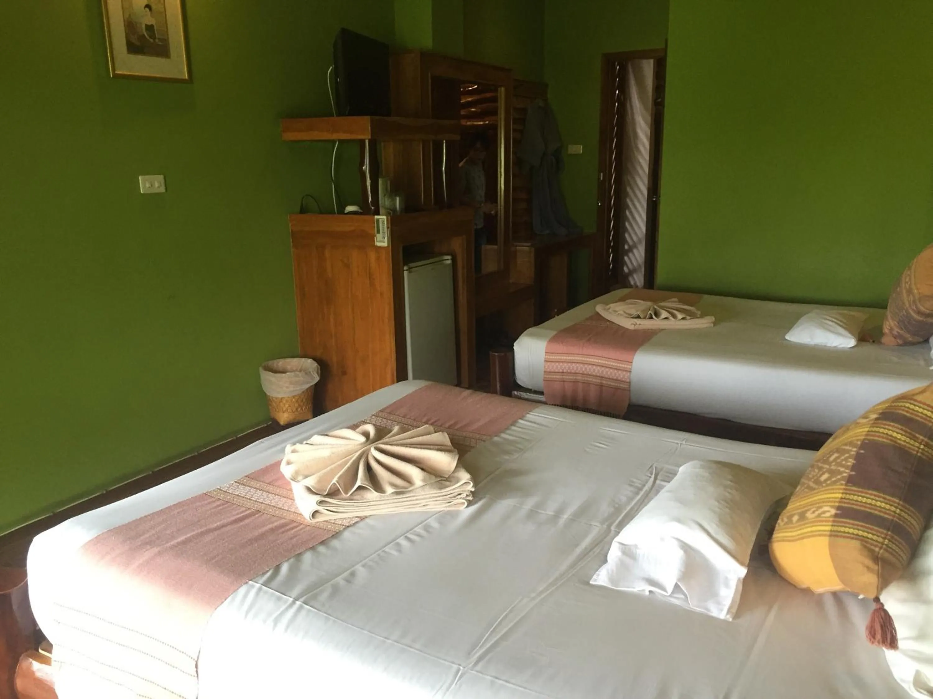 Bed in Phu Pha Nam Resort