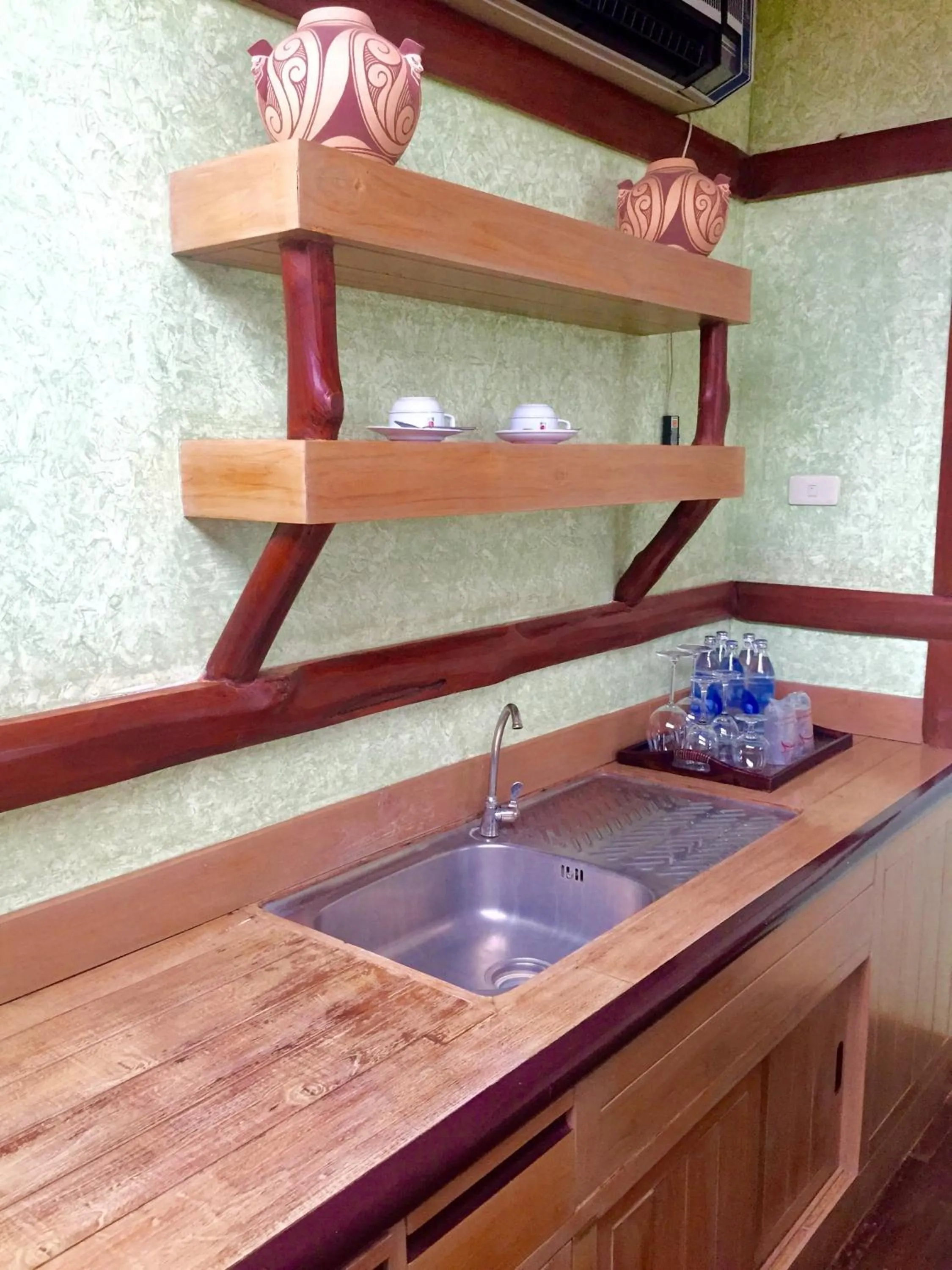 Kitchen or kitchenette in Phu Pha Nam Resort
