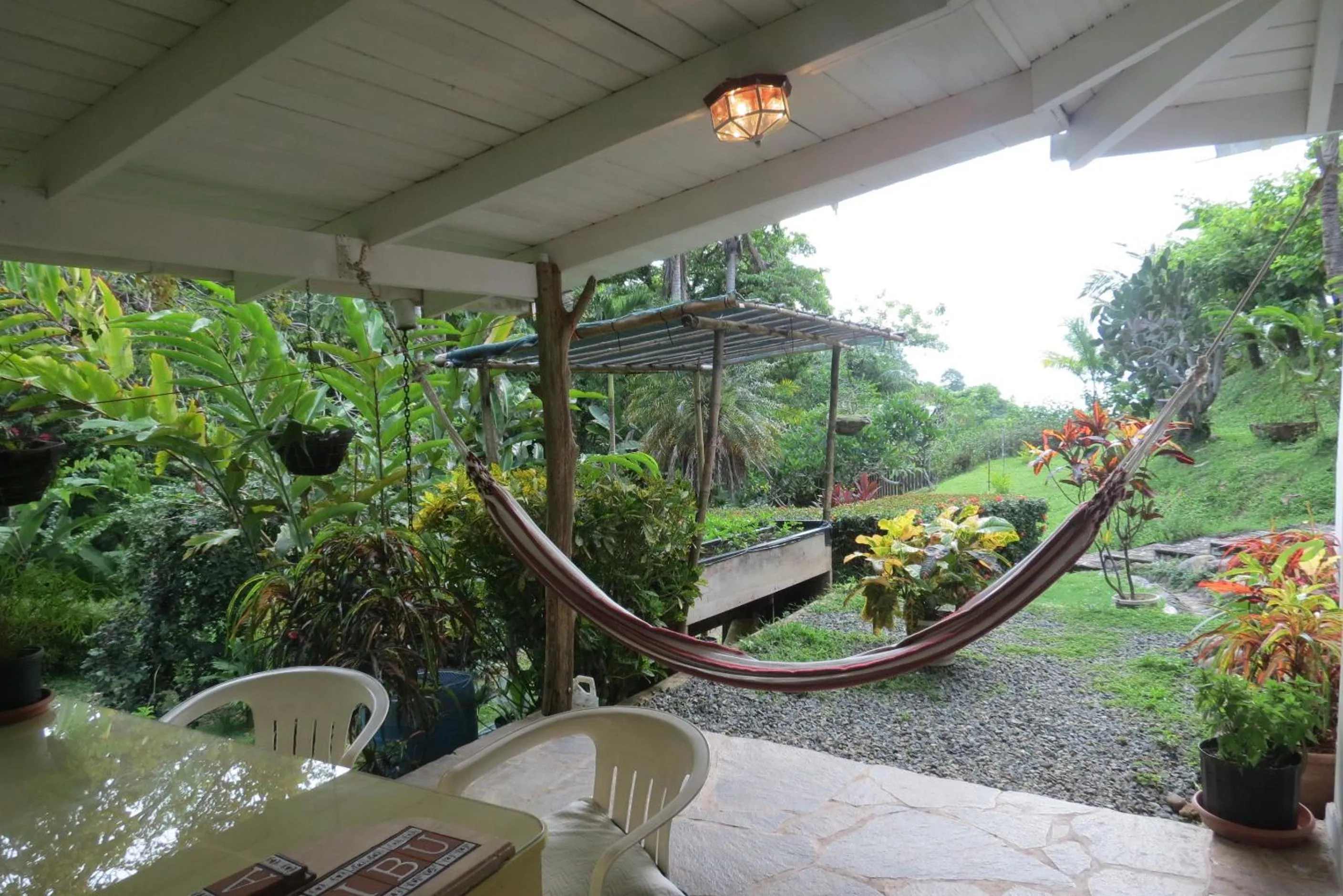 Patio in Apartamento Karibu