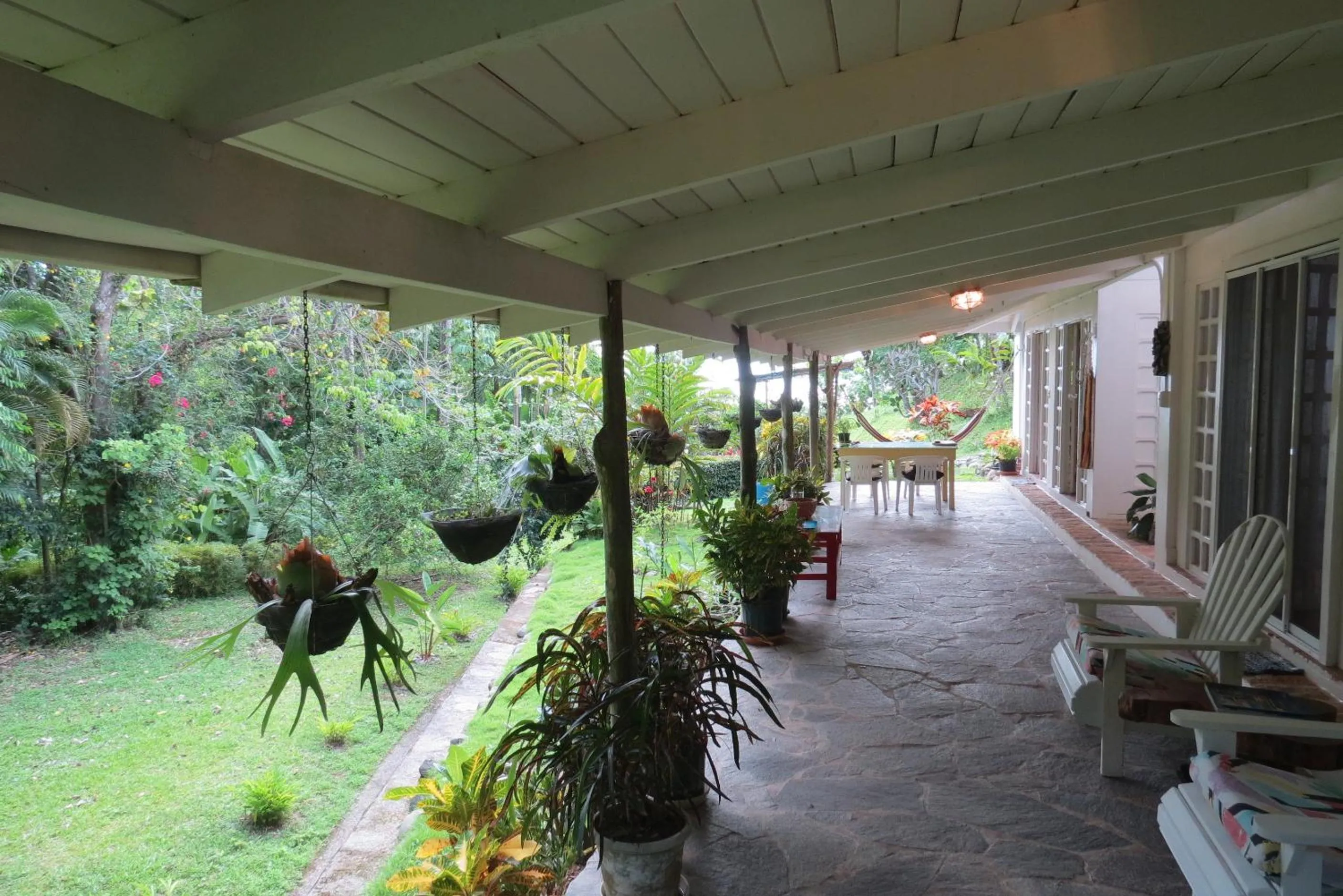 Patio in Apartamento Karibu