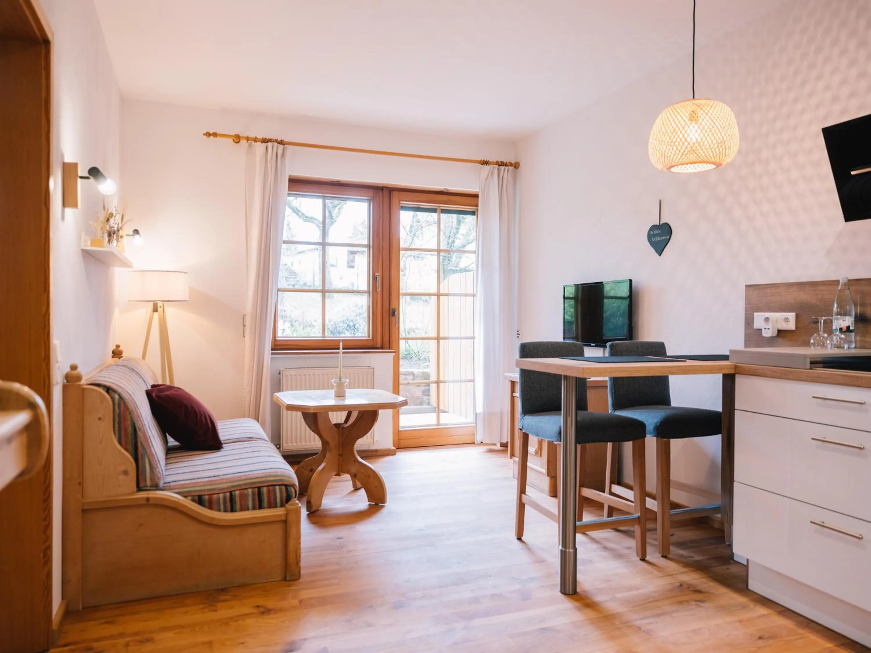 Living room in Landhaus Weber