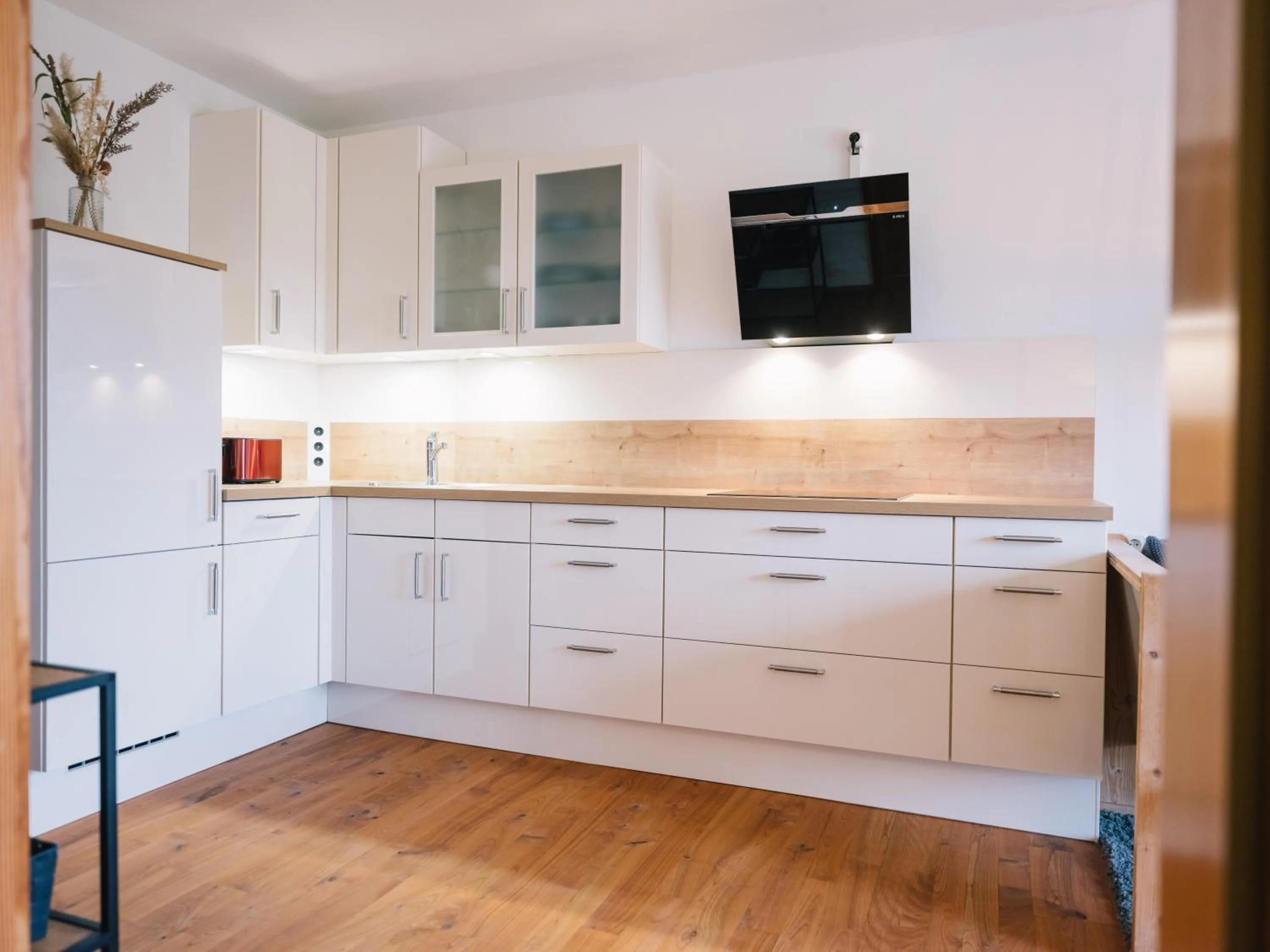Kitchen or kitchenette in Landhaus Weber