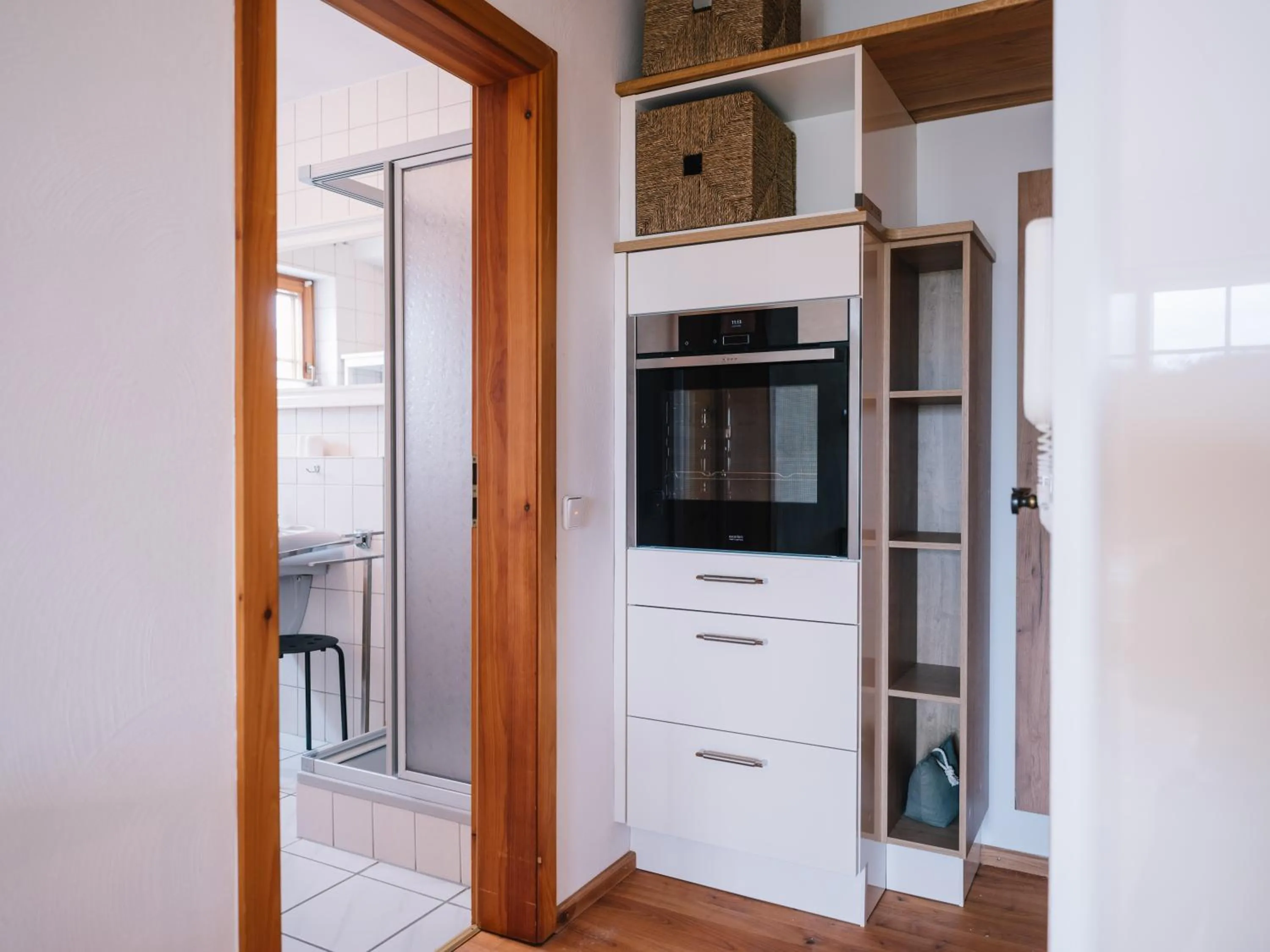 Kitchen or kitchenette in Landhaus Weber