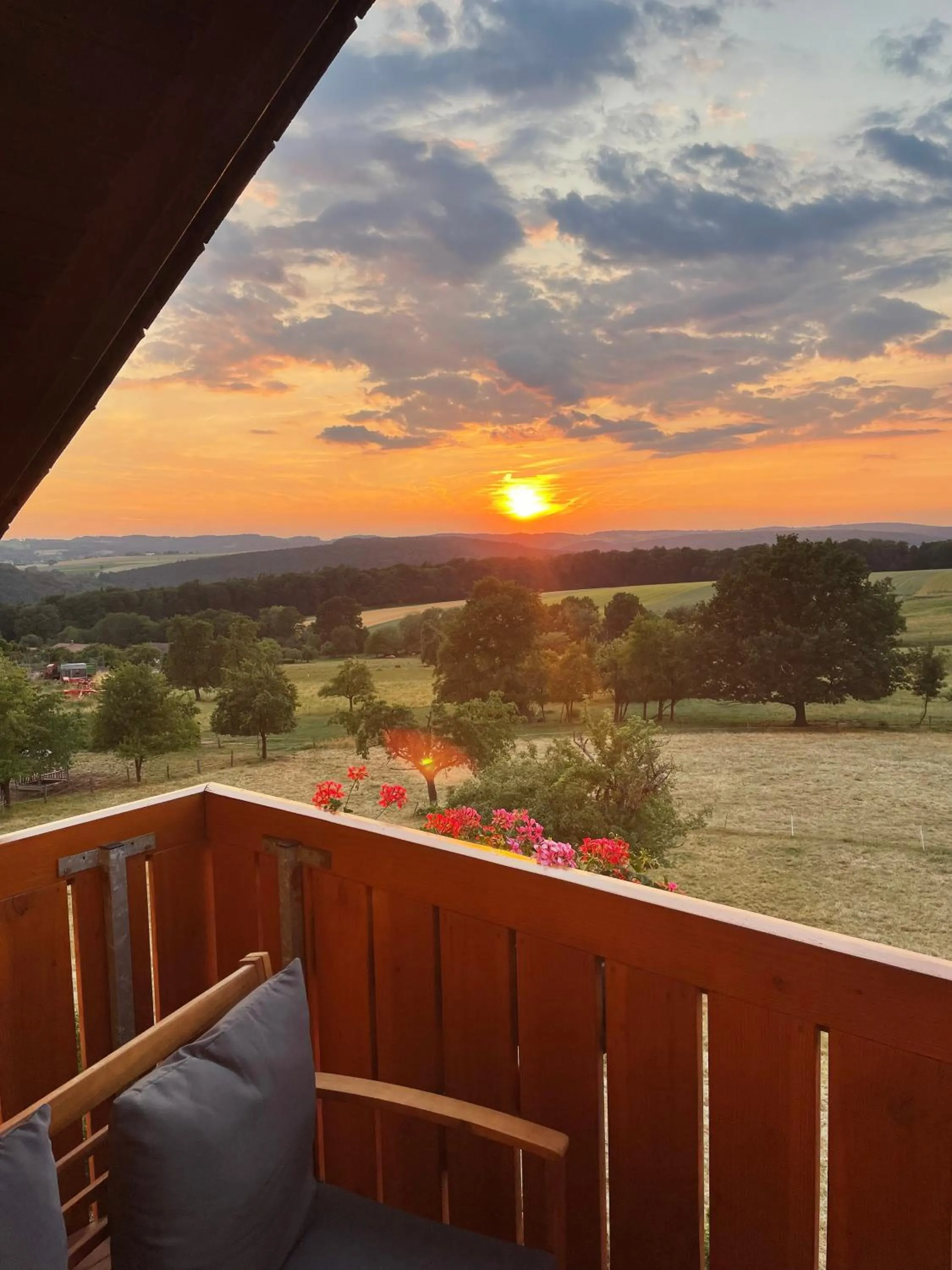 View (from property/room) in Landhaus Weber