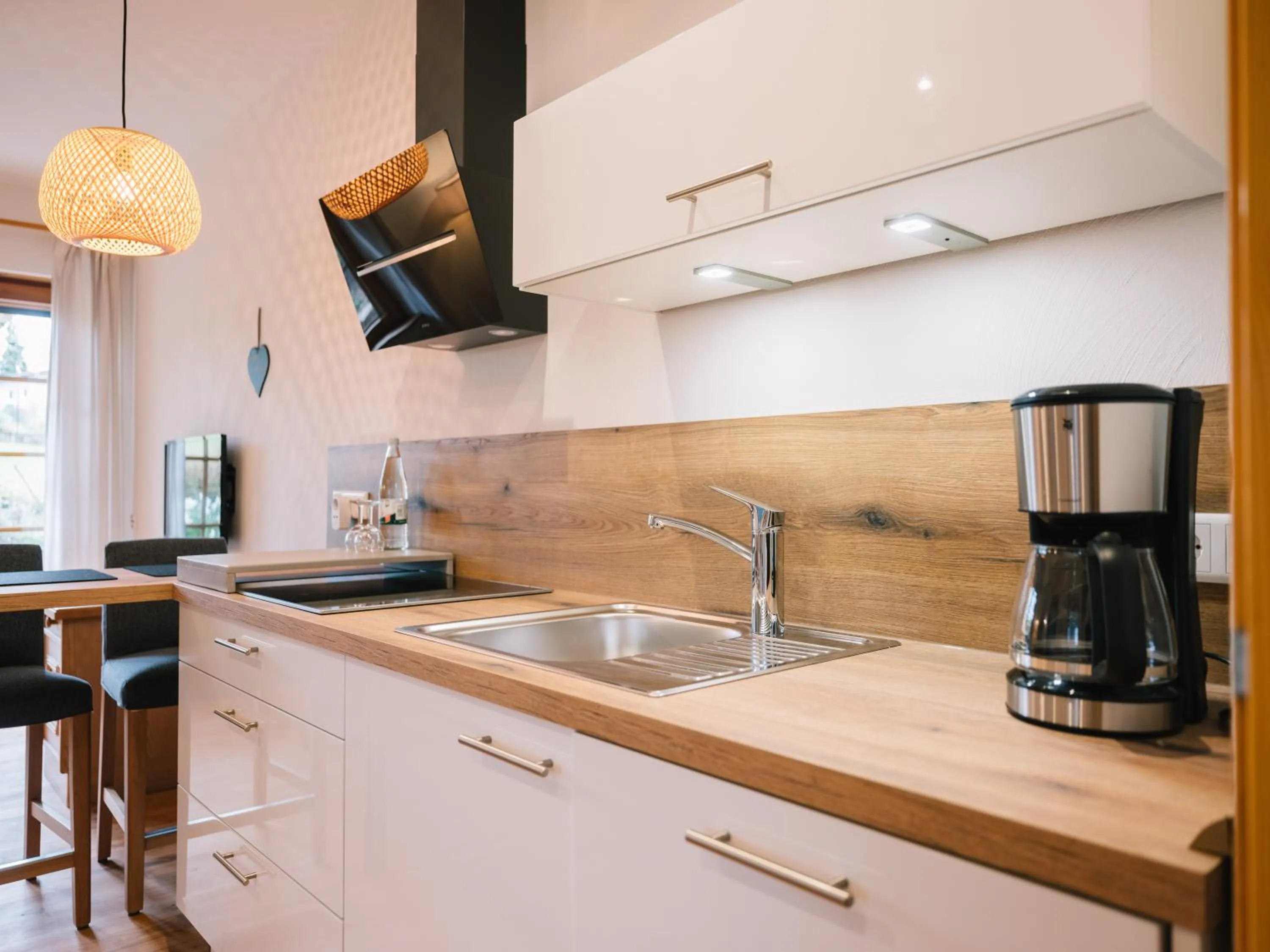 Kitchen or kitchenette in Landhaus Weber