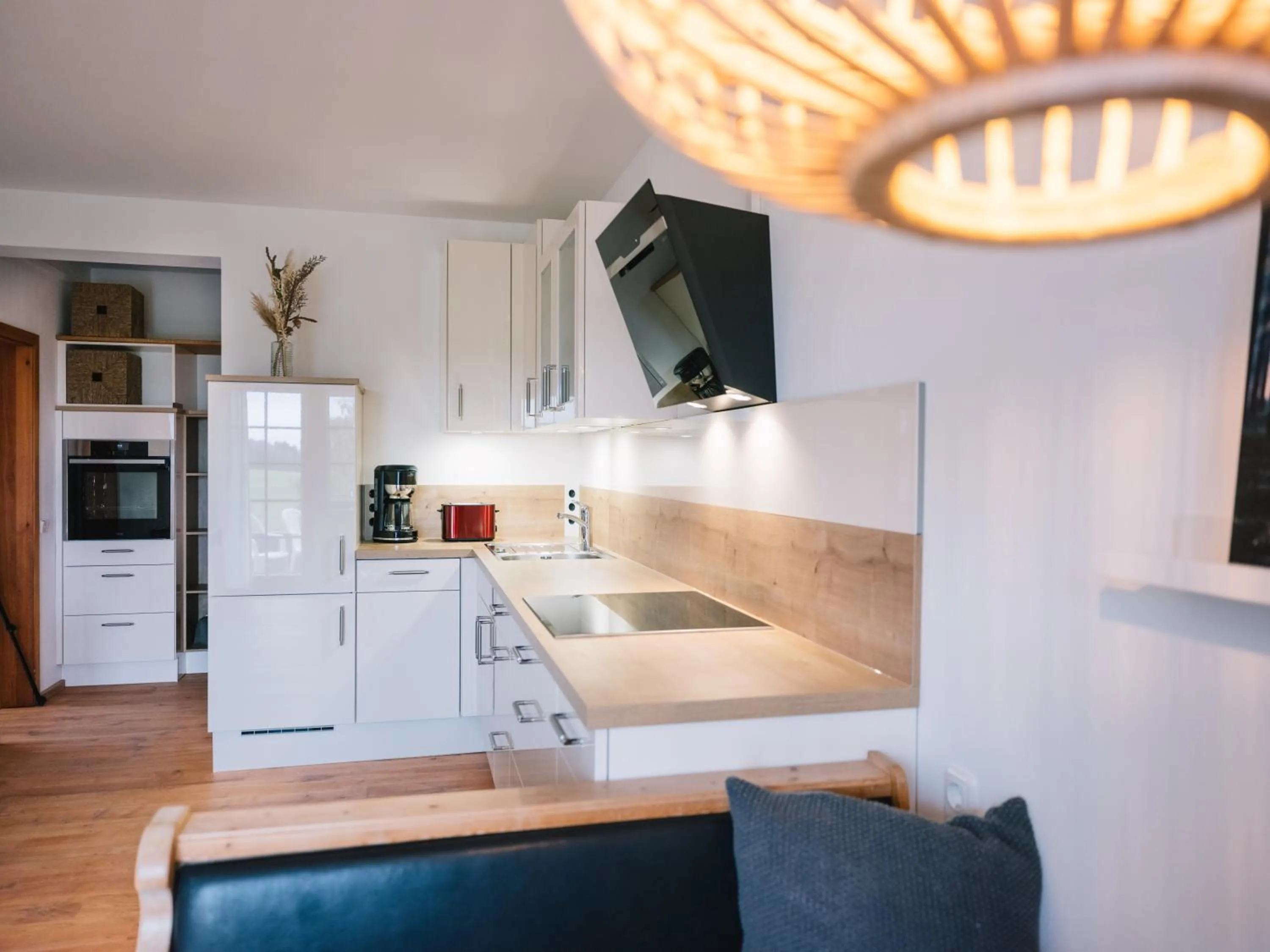 Kitchen or kitchenette in Landhaus Weber