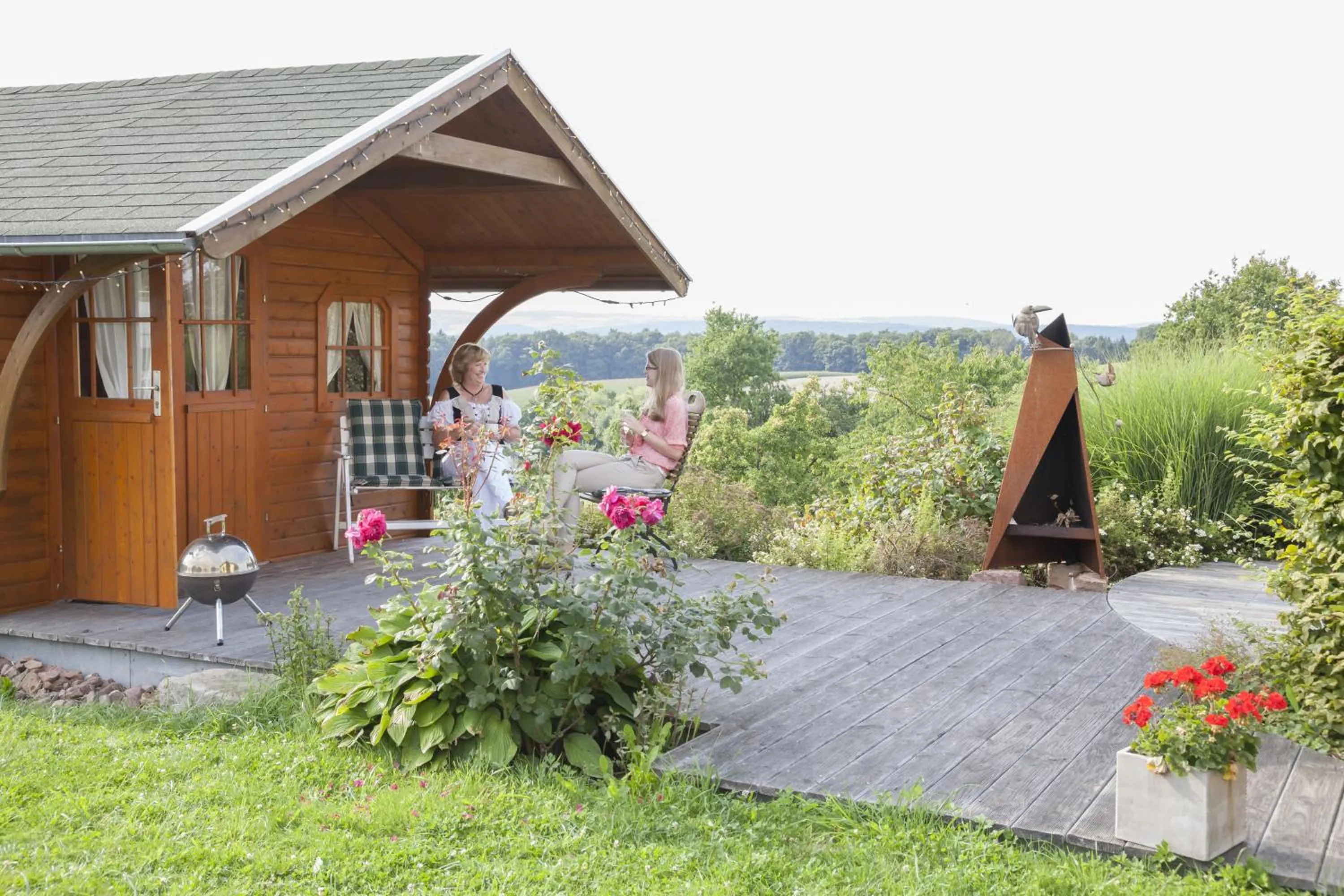 Garden in Landhaus Weber