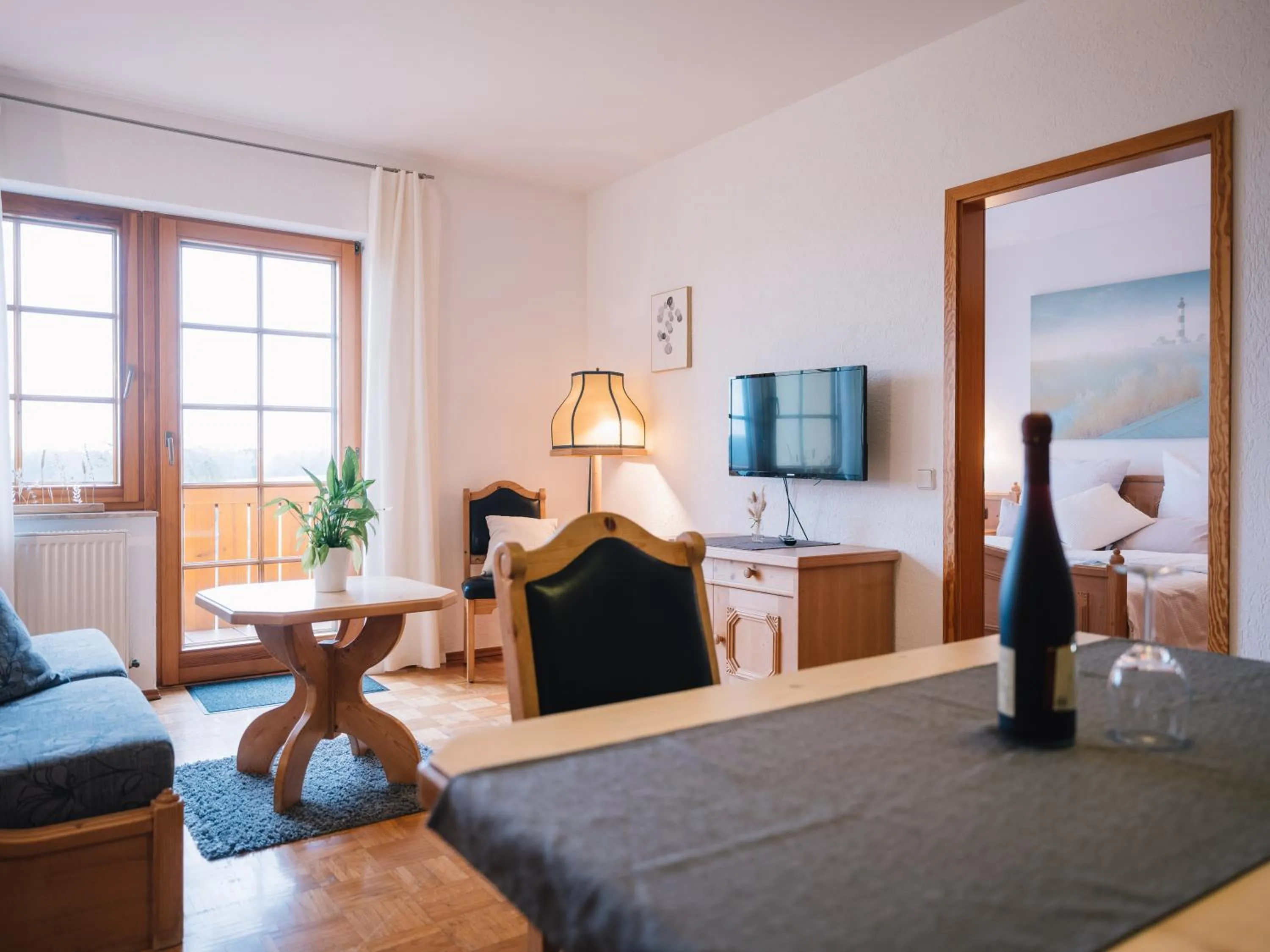 Living room in Landhaus Weber