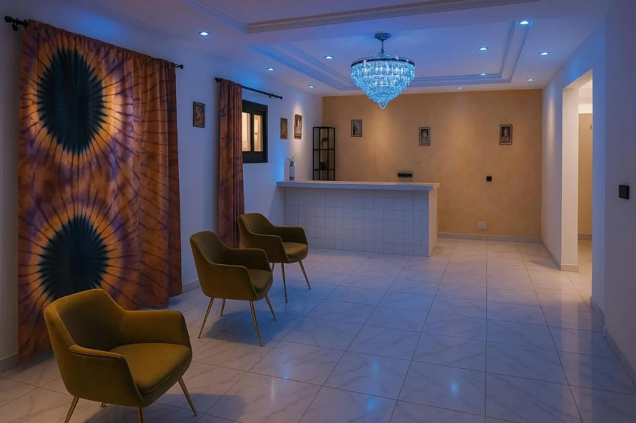 Lobby or reception in Hotel KEUR HORUS