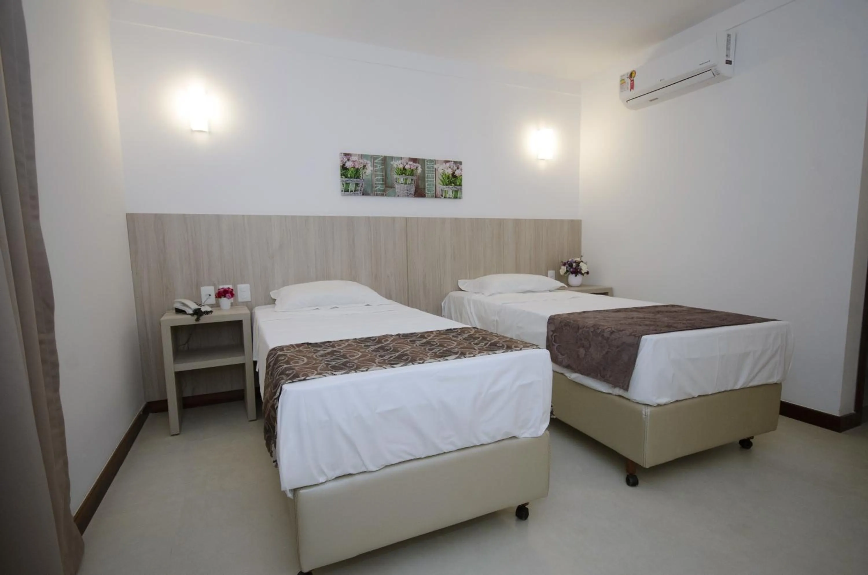 Bed in Pena Branca Hotel e Eventos