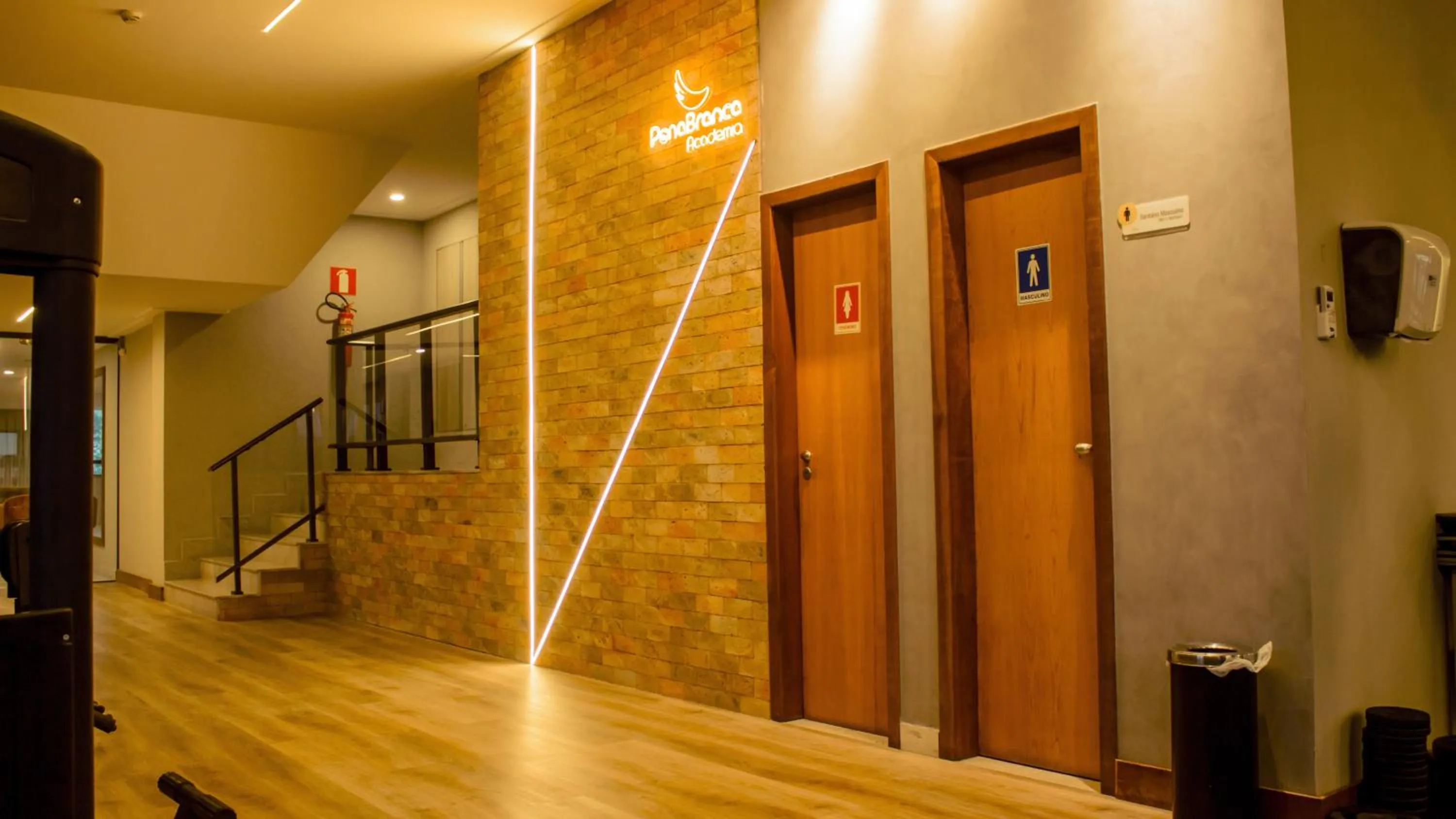 Fitness centre/facilities in Pena Branca Hotel e Eventos