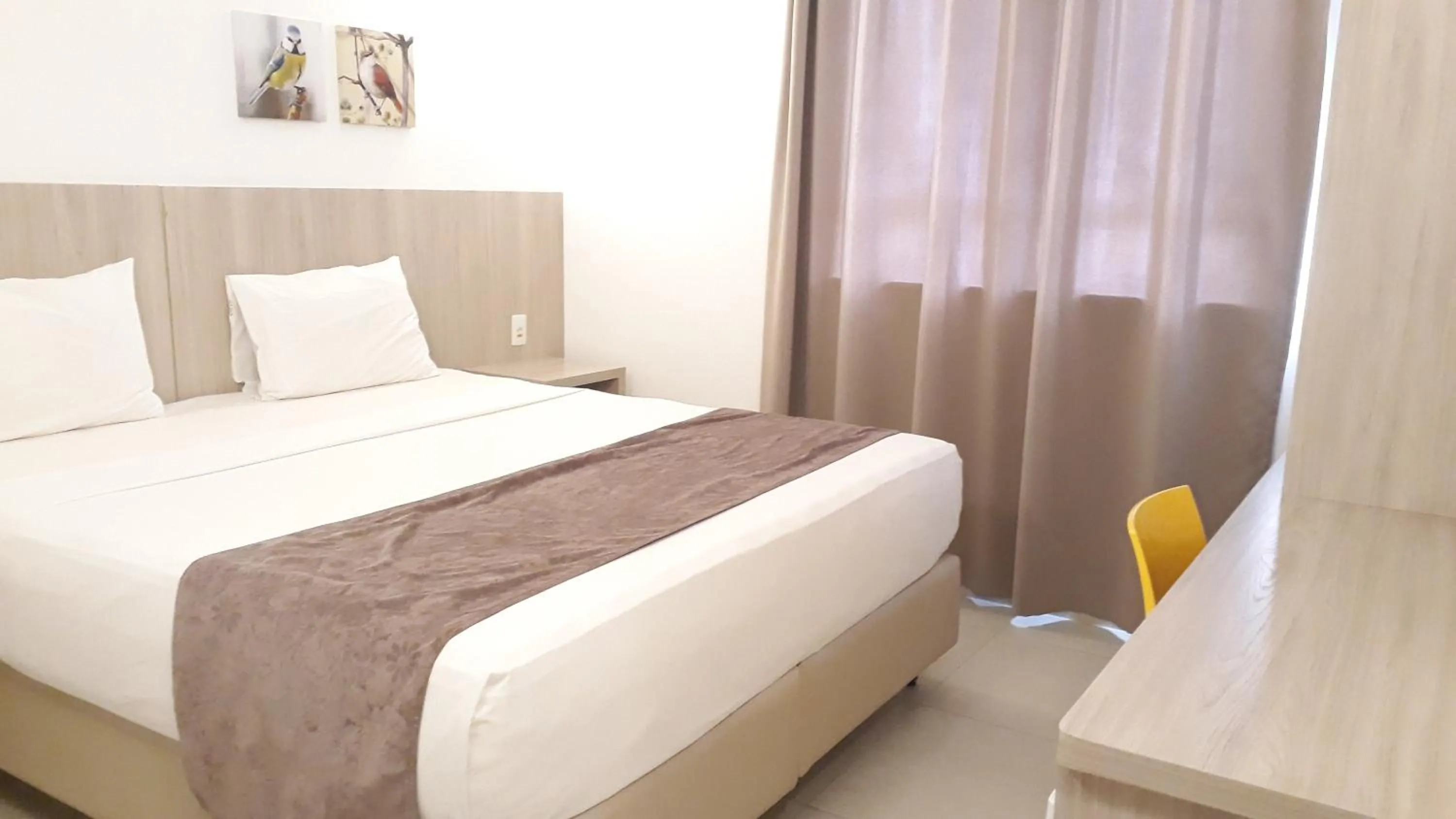 Bed in Pena Branca Hotel e Eventos