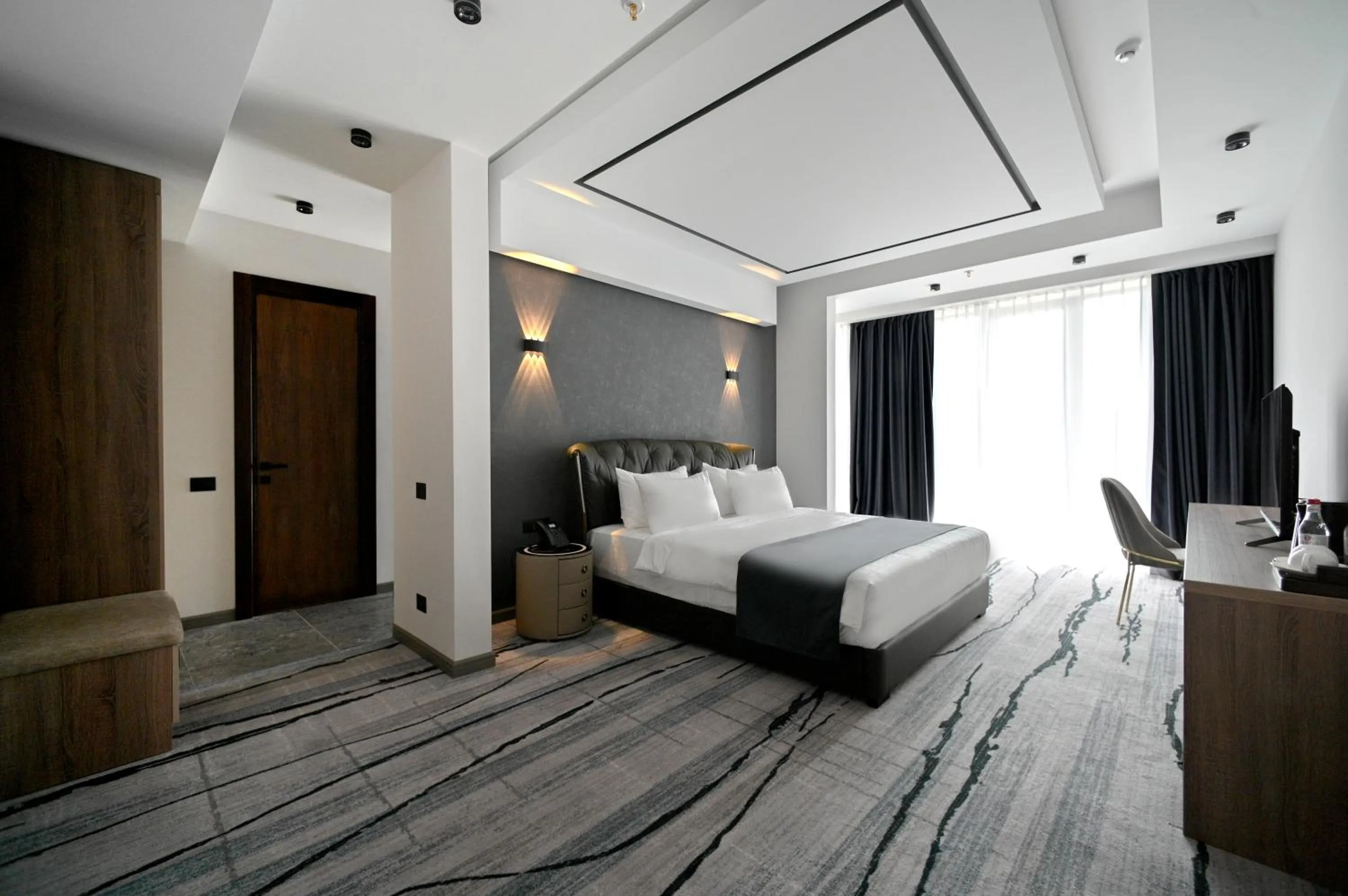 Bed in SIA Resort and SPA