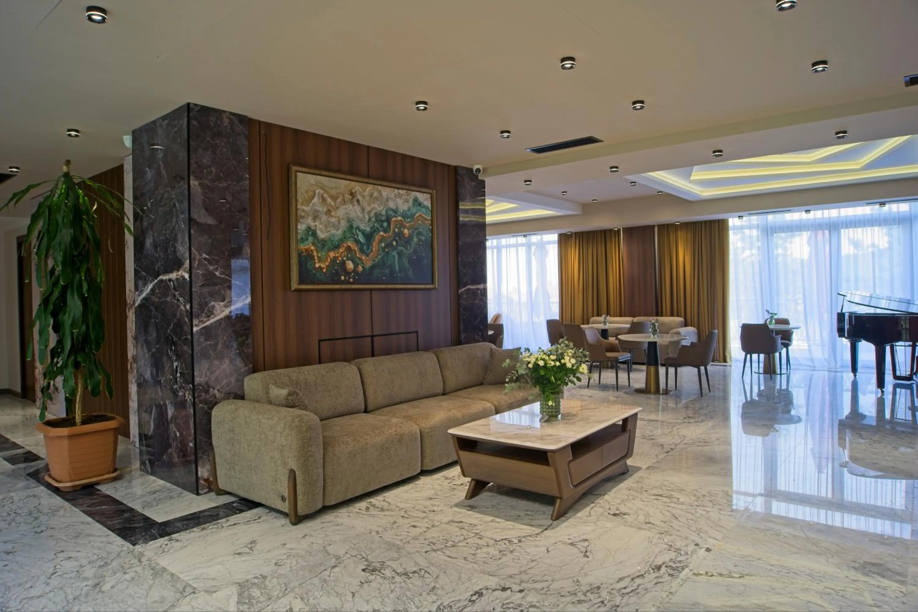 Lobby or reception in SIA Resort and SPA