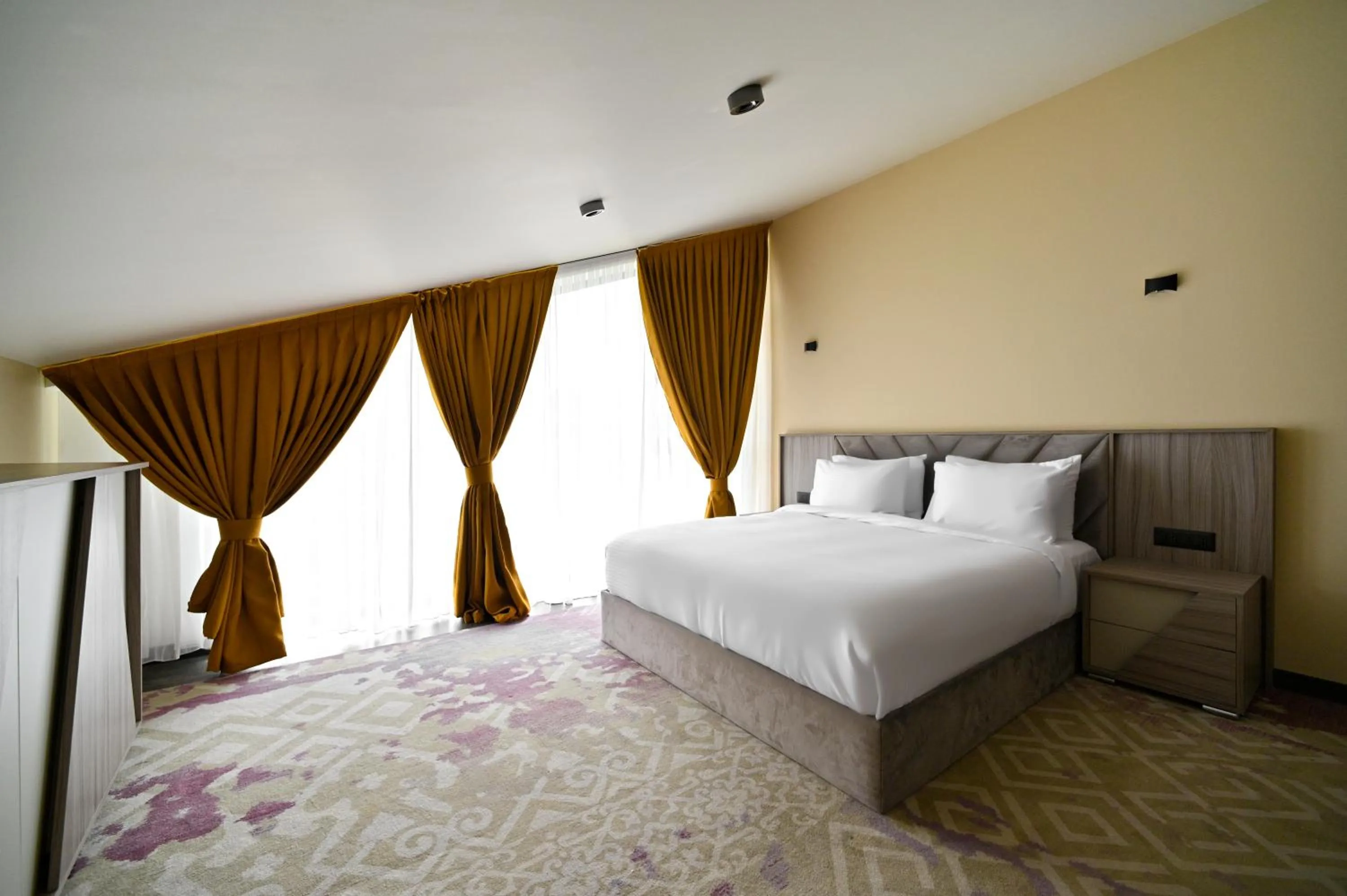 Bed in SIA Resort and SPA