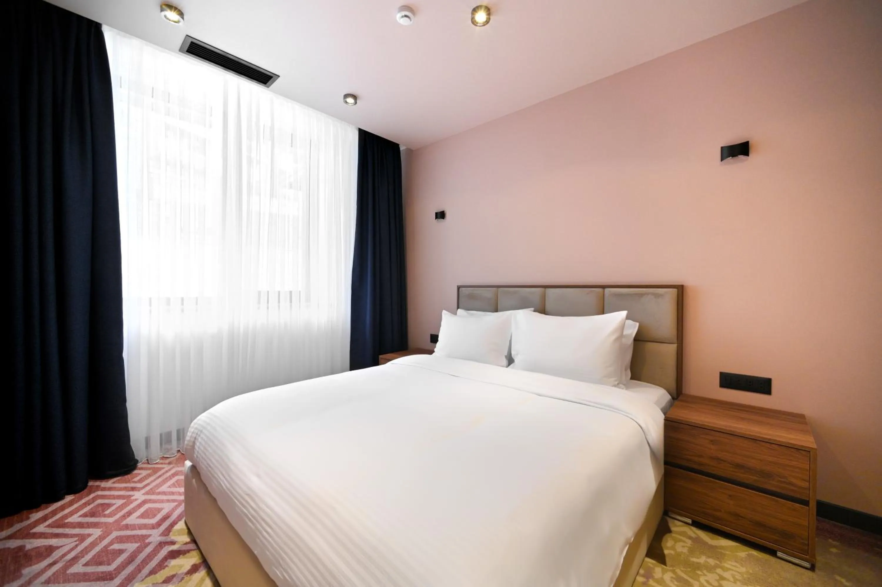 Bed in SIA Resort and SPA