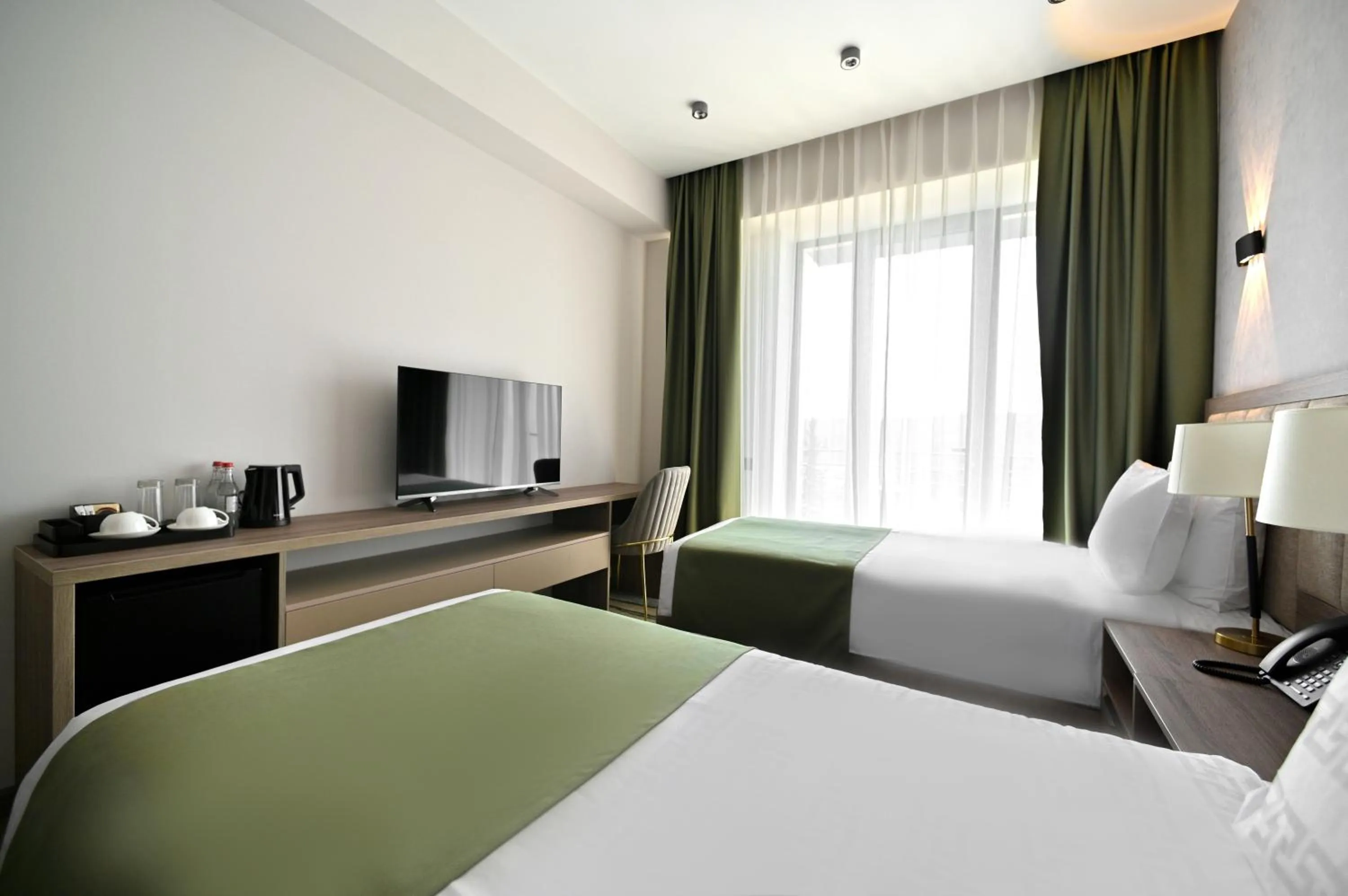 Bed in SIA Resort and SPA