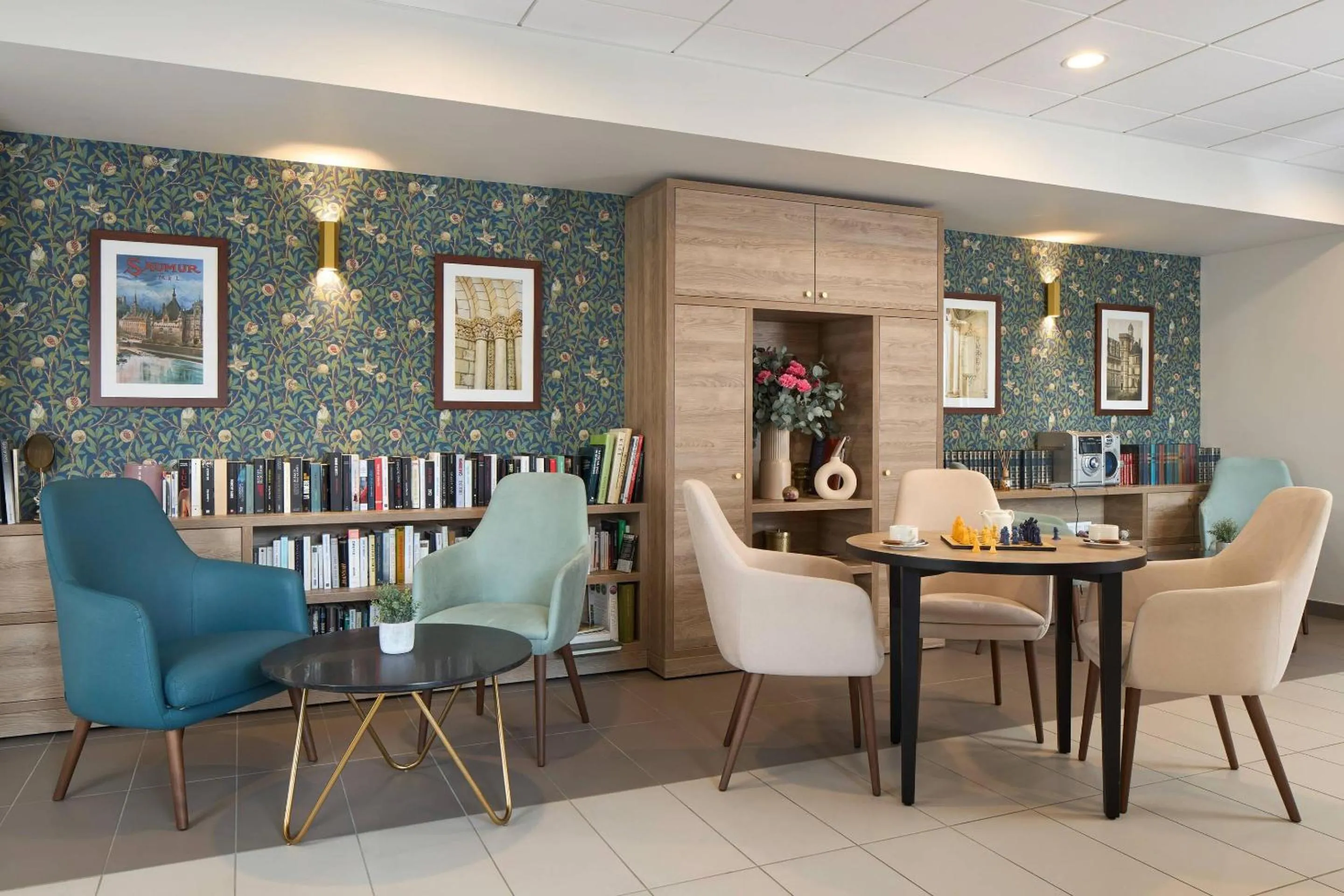 Lobby or reception in Quality Aparthotel Saumur