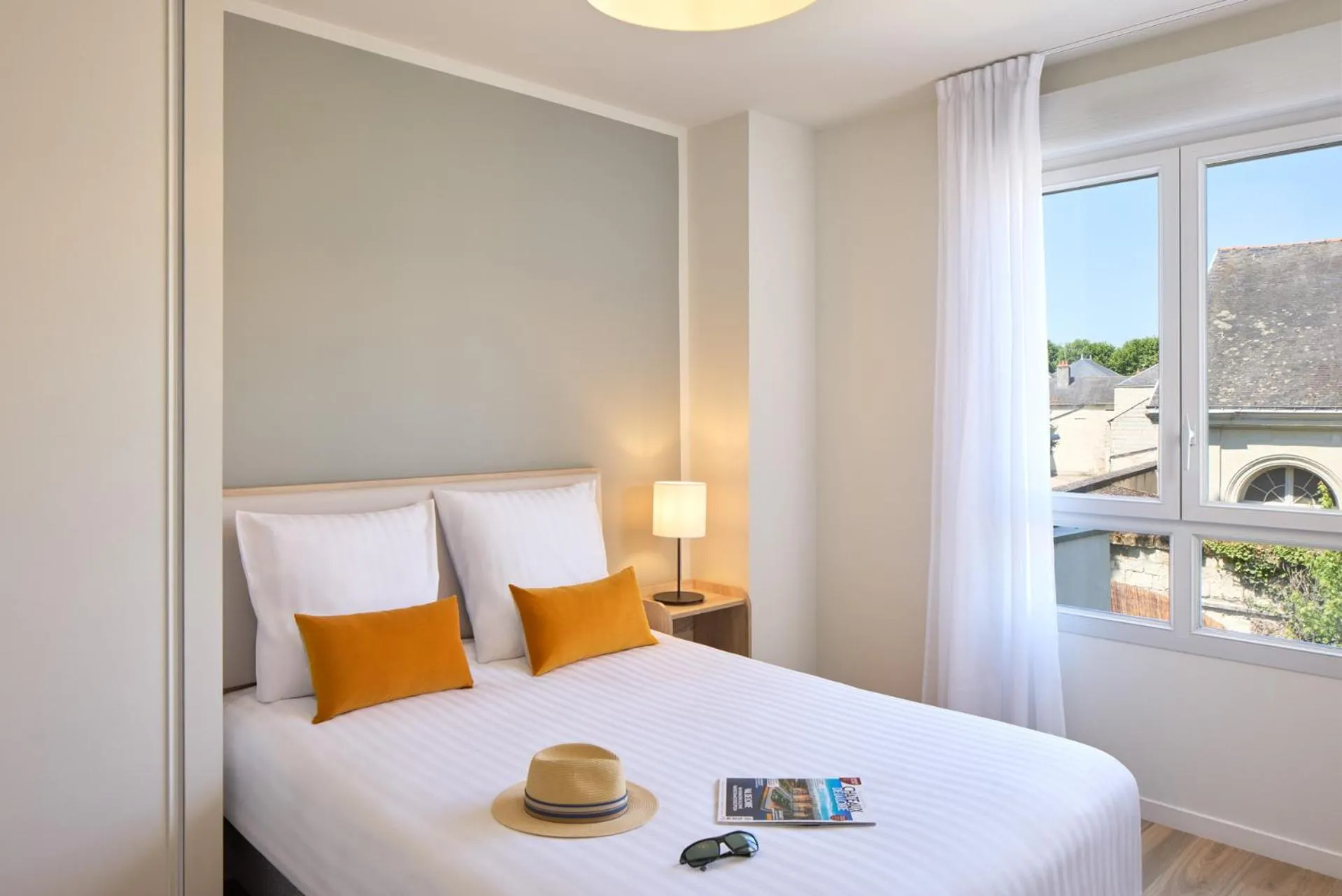 Bed in Quality Aparthotel Saumur