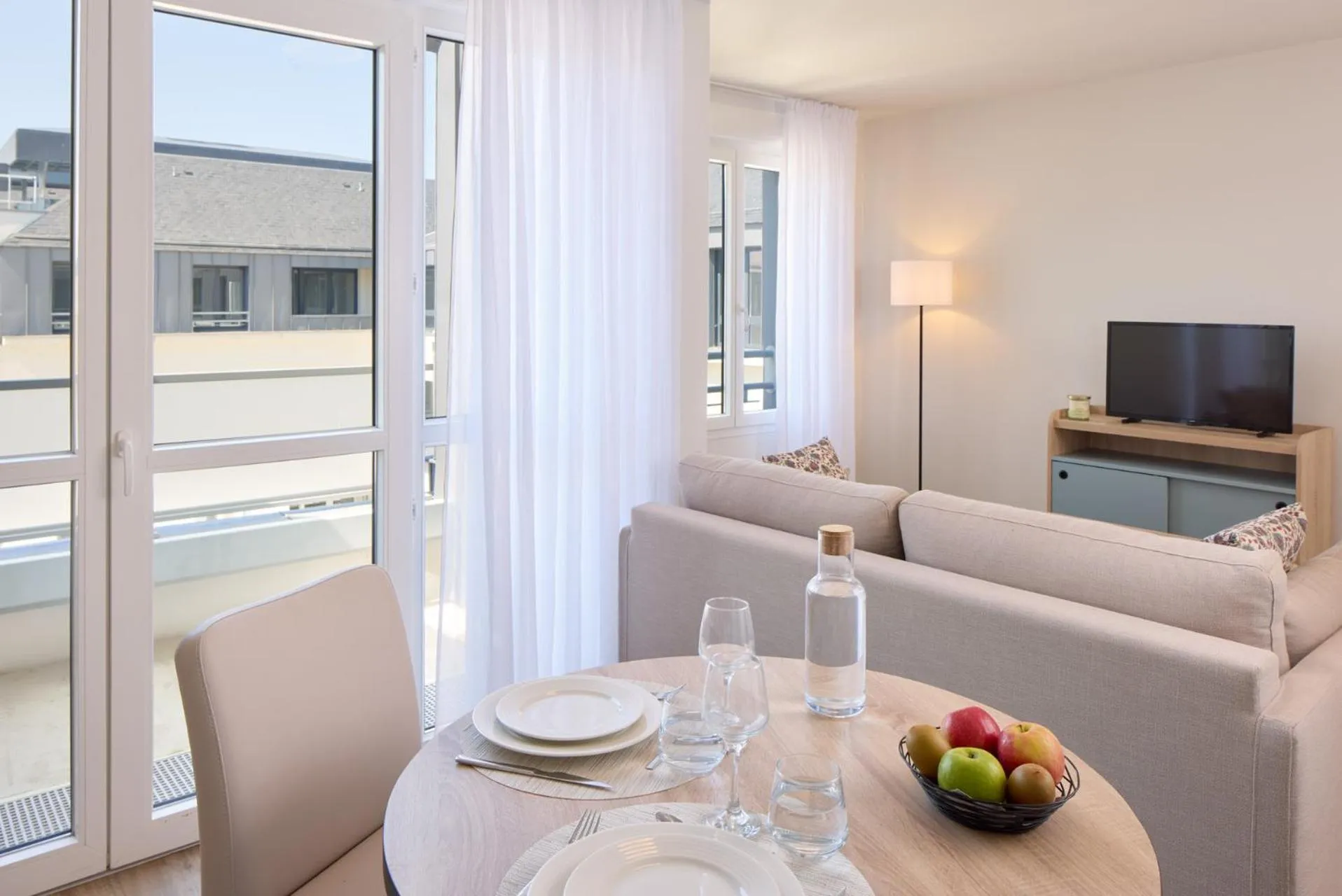 Living room in Quality Aparthotel Saumur