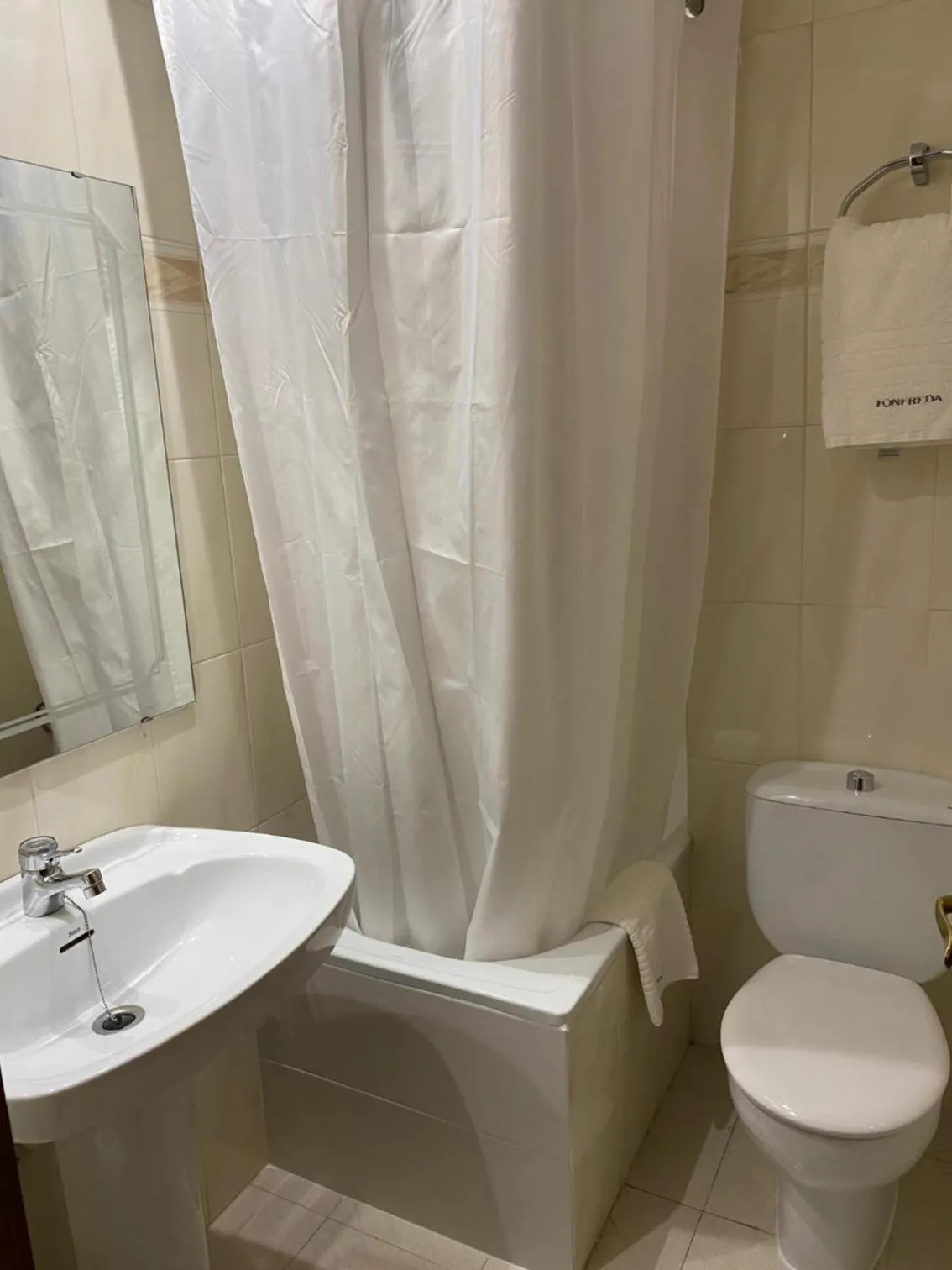 Bathroom in Hotel Fonfreda